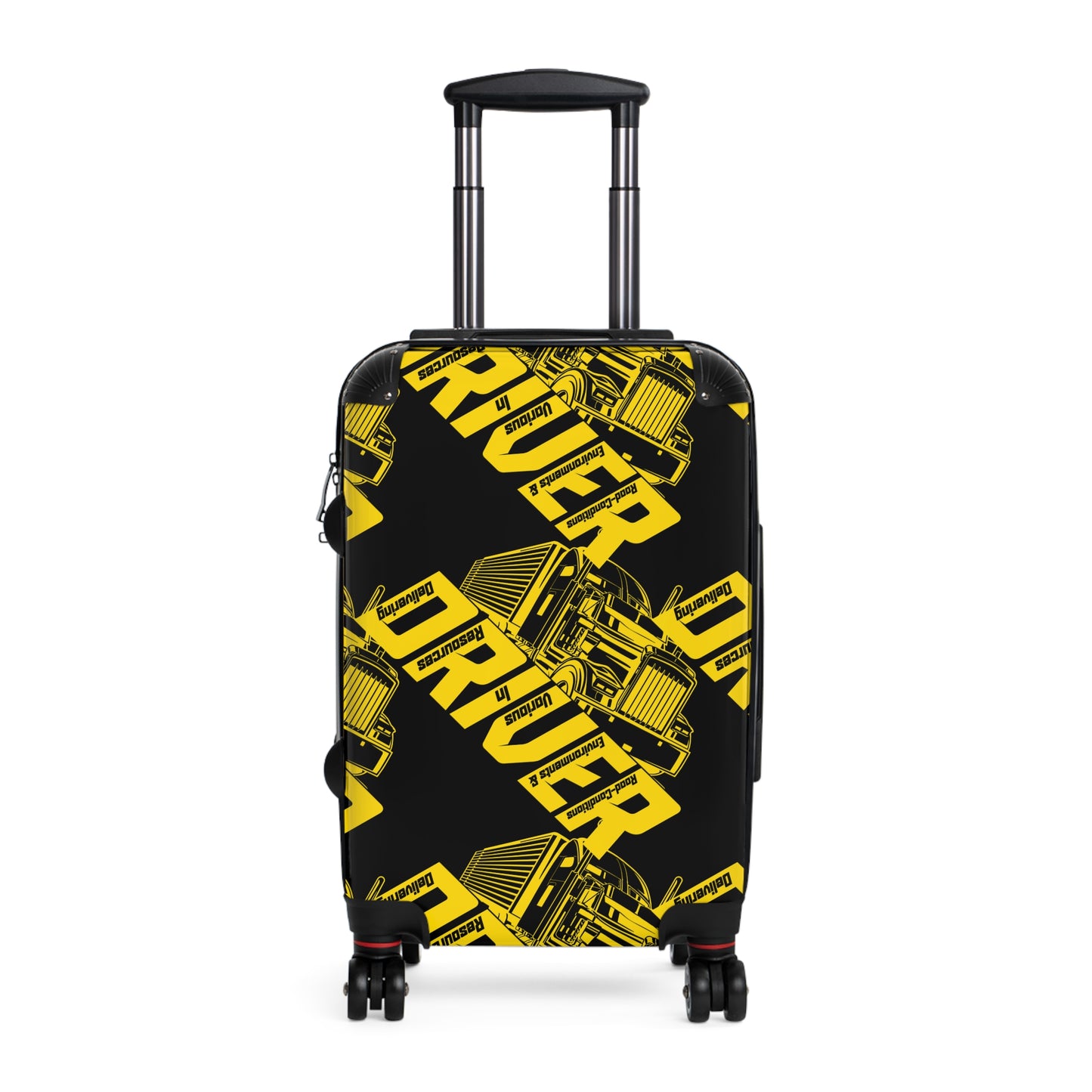 Truck Driver Suitcase – Vibrant Luggage for Trucking Enthusiasts, Travel Gear, Gift for Drivers, Cargo Theme, Durable Travel Case
