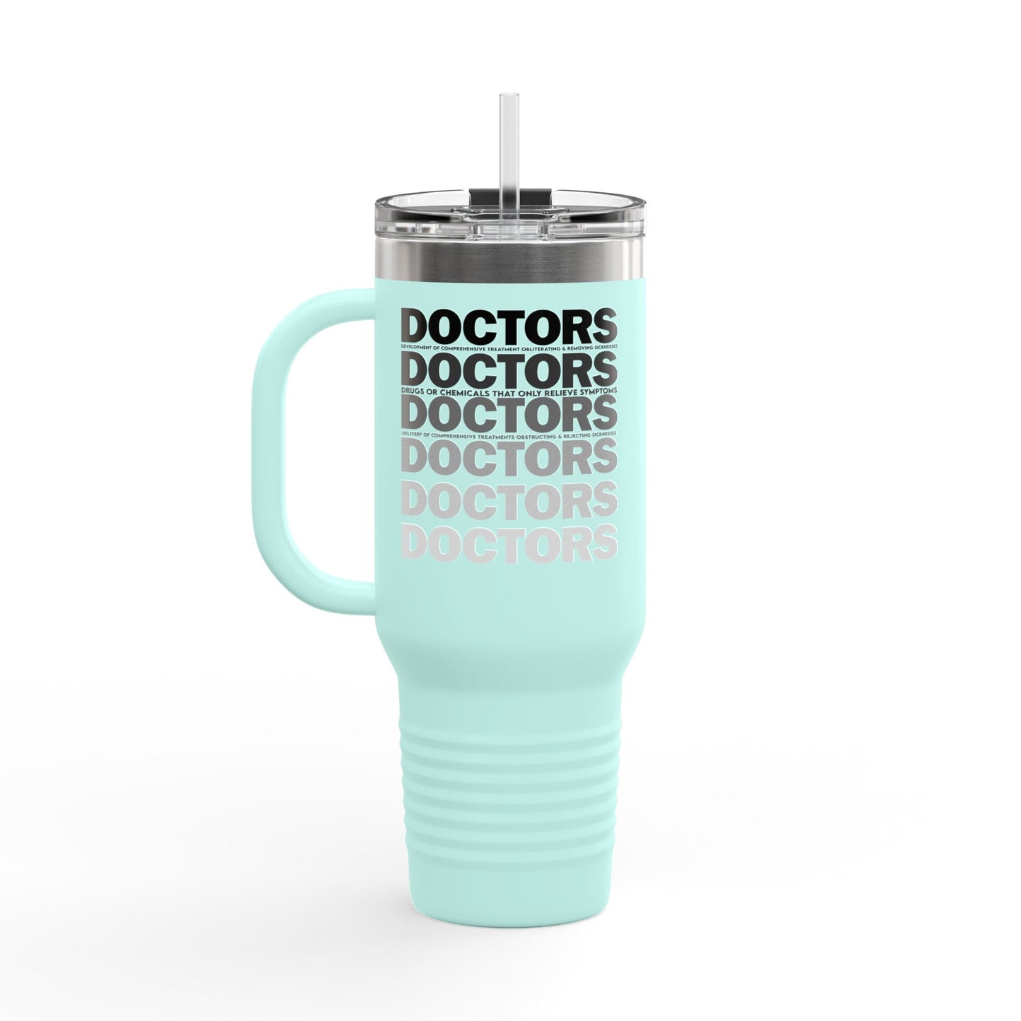 D.O.C.T.O.R.S. Doctors Insulated Travel Mug, 40oz – Perfect for Medical Professionals, Coffee Lovers, Gifts for Graduations, Doctor Appreciation