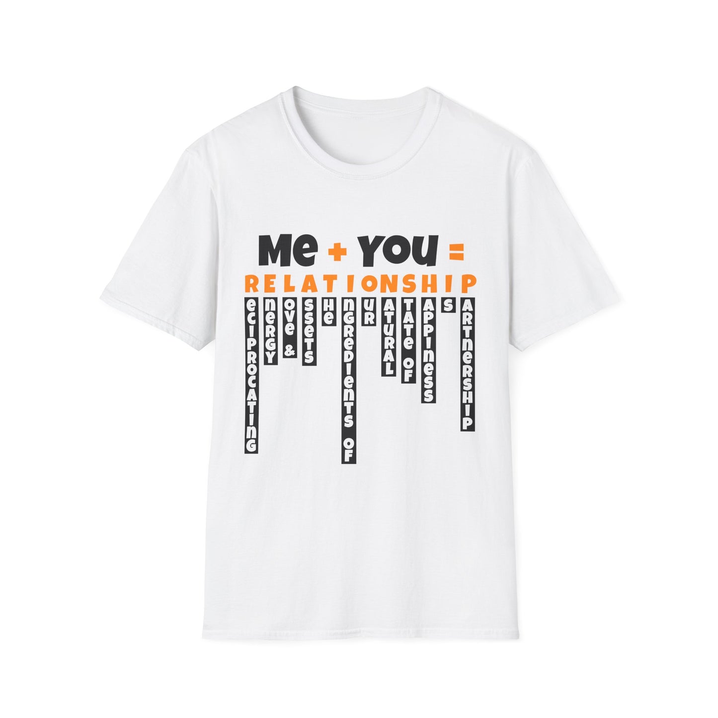 Unisex Softstyle Relationship T-Shirt - Perfect Gift for Couples