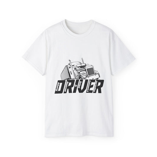 D.R.I.V.E.R. Graphic Tee - Perfect Gift for Truck Drivers and Trucking Enthusiasts