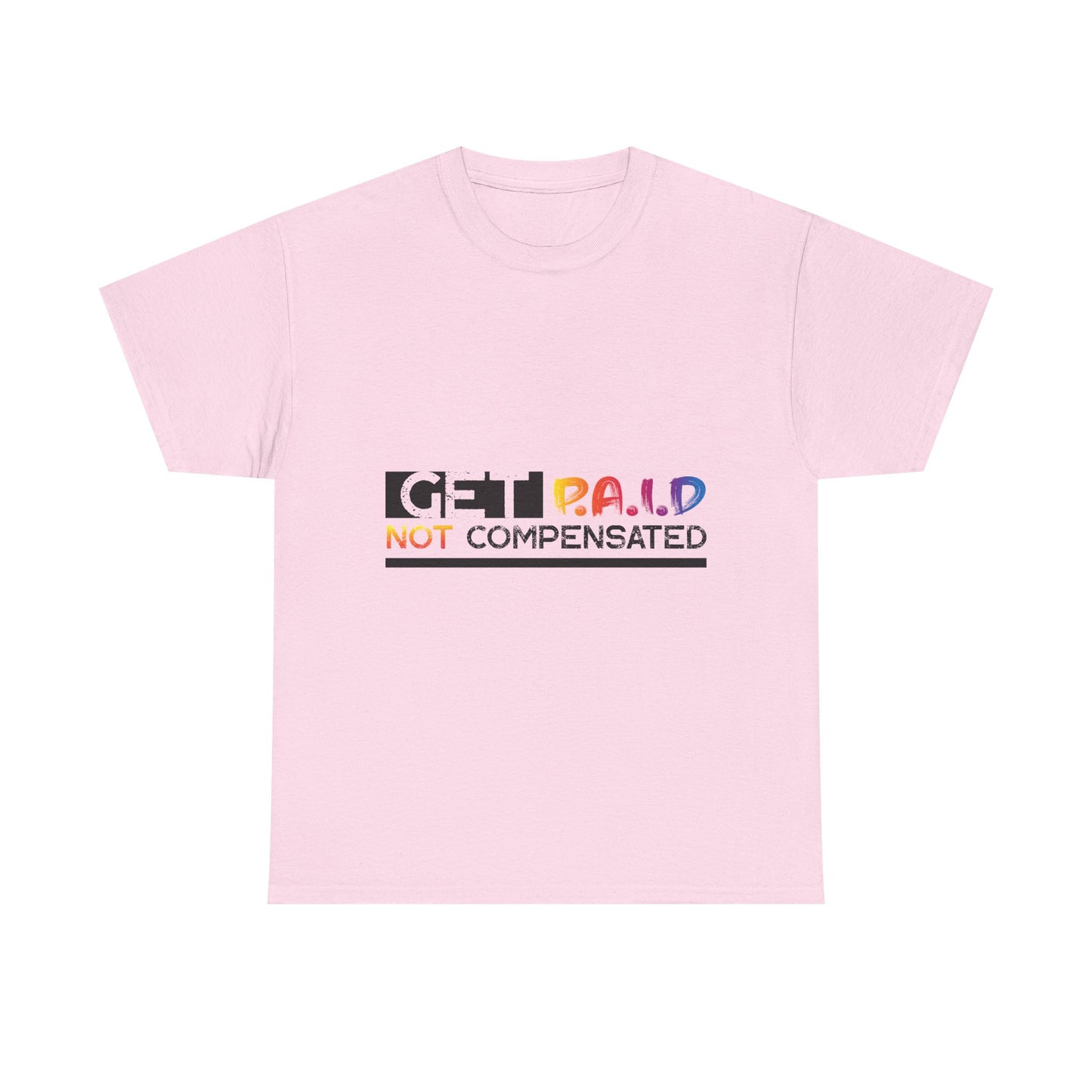 Get Paid Unisex Heavy Cotton Tee - Financial Freedom & Investment Motivation