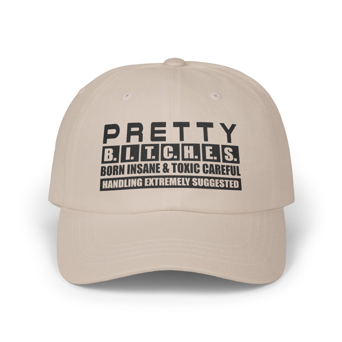PrettyB.I.T.C.H.E.S.  Adjustable Hat, Cool Casual Accessory, Gift for Friends, Trendy Baseball Cap