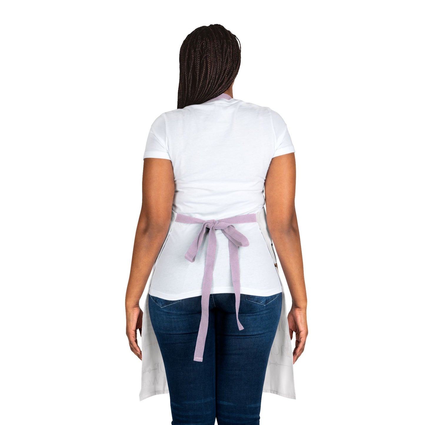PREMIUM Wedding Vows Apron — “We're Indefinitely For Each Other” Chef Apron (Better or Worse)