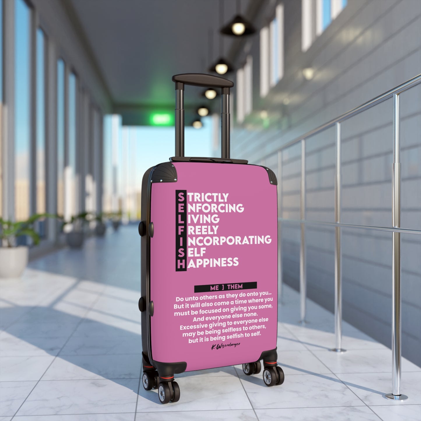 S.E.L.F.I.S.H. Stylish Luggage for Her