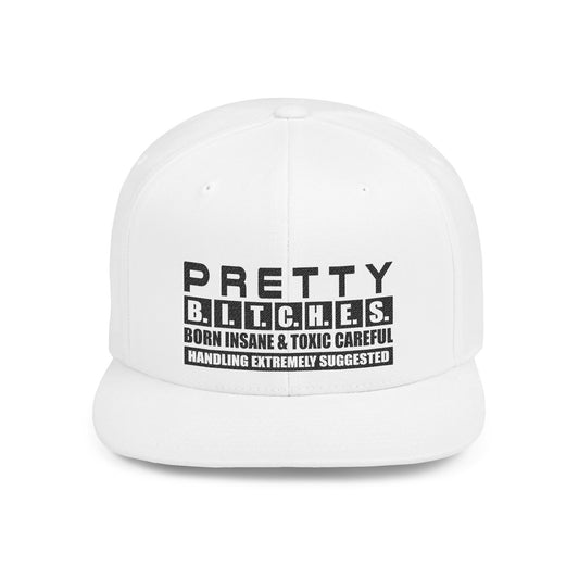 PRETTY B.I.T.C.H.E.S. Cap with Bold Text, Perfect for Everyday Wear, Great Gift for Friends, Casual Outings, Streetwear Fashion