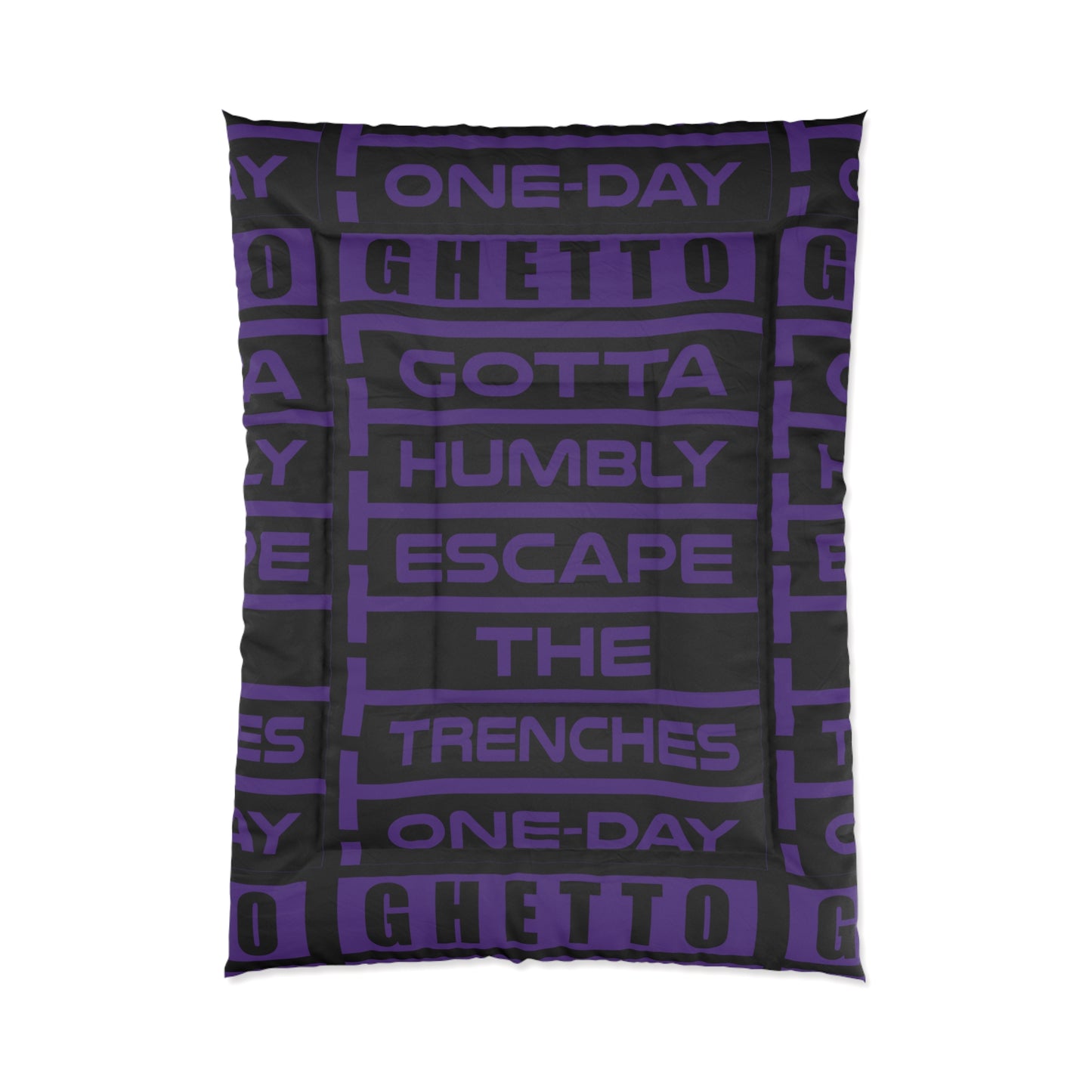G.H.E.T.T.O. Urban Escape Comforter | Cozy Bedroom Essential | Gift for Dreamers | Street Style Decor | Home Vibes | One Day Ghetto Design, [...]