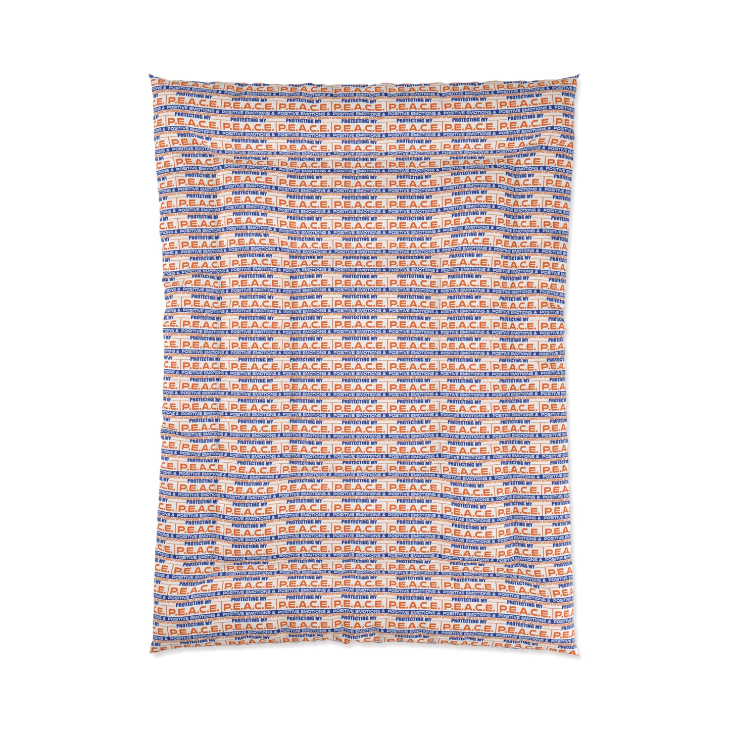 Protecting My P.E.A.C.E. Comforter, Cozy Bedding, Home Decor, Modern Quilt, Bedroom Makeover, Seasonal Gift