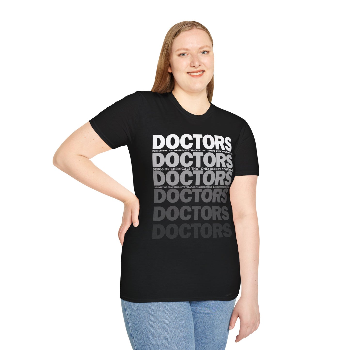 D.O.C.T.O.R.S. Unisex Softstyle T-Shirt - Medical Sly Tee for Healthcare Professionals