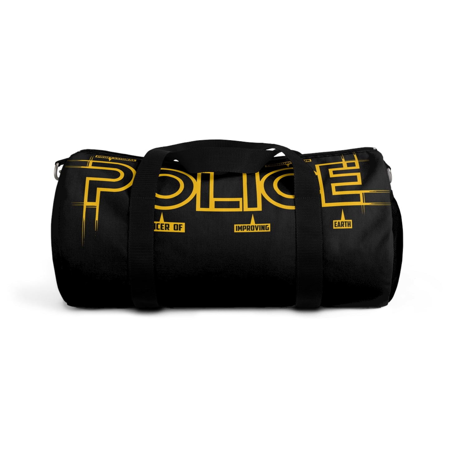 P.O.L.I.C.E. Support Duffel Bag with poem | Gym Bag, Sports Bag, Travel Bag, Workout Bag, Gift for Police Officers