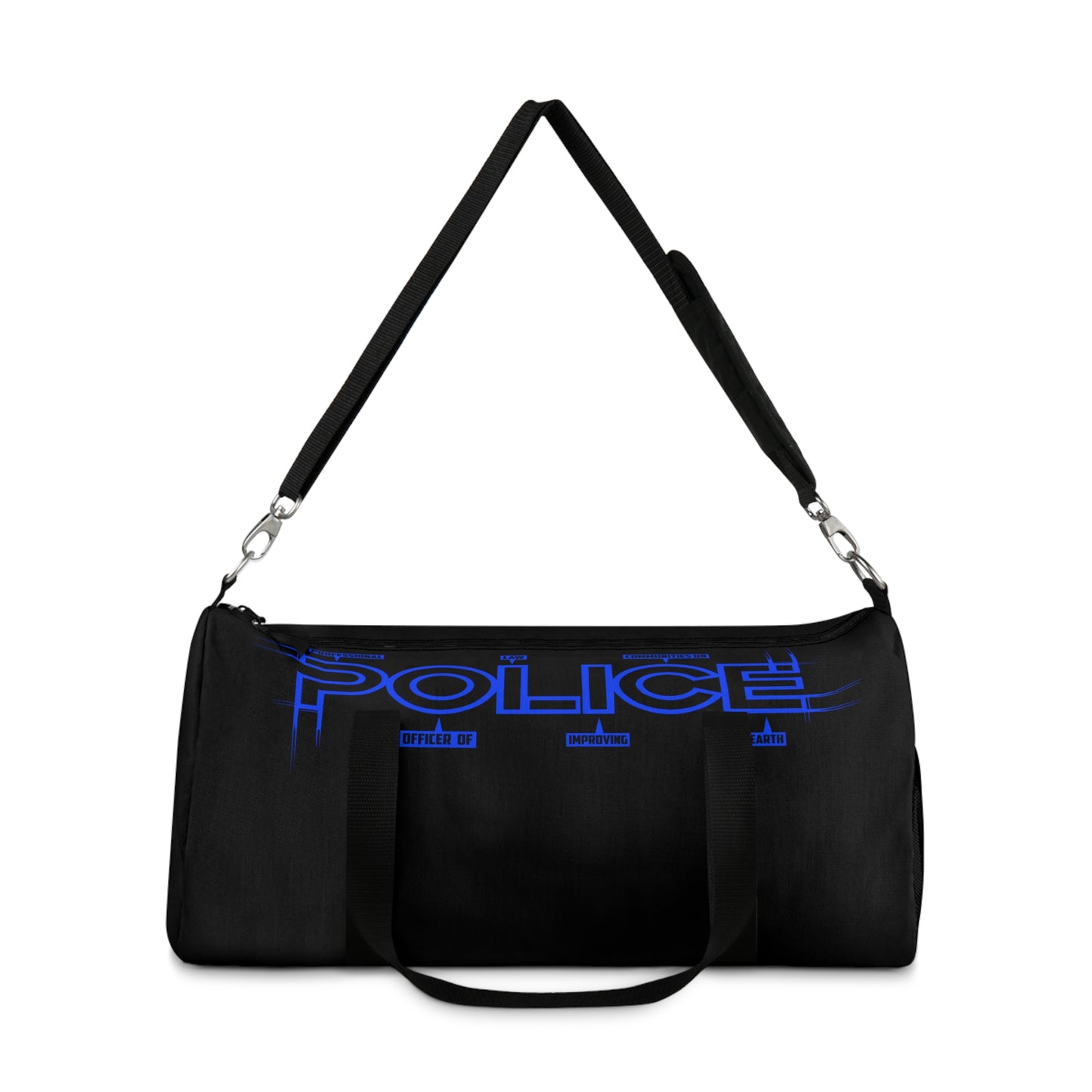 P.O.L.I.C.E. Duffel Bag | Gym Bag, Travel Bag, Sports Bag, Weekend Getaway, Police Officer Gift,