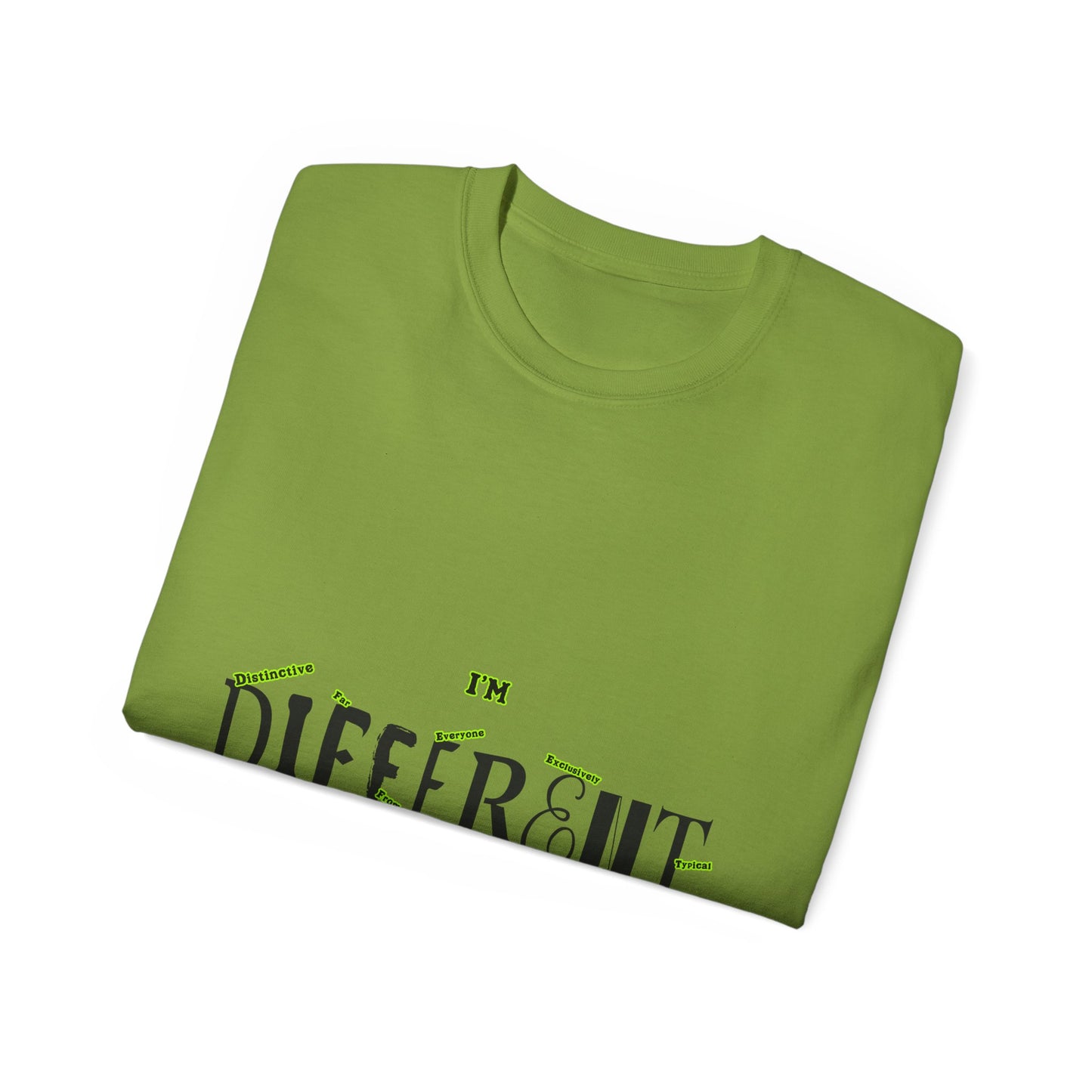 I'm D.I.F.F.E.R.E.N.T. Unisex Ultra Cotton Tee - Fun Fashion, Casual Wear, Gift for Friends, Unique Style, Statement T-Shirt