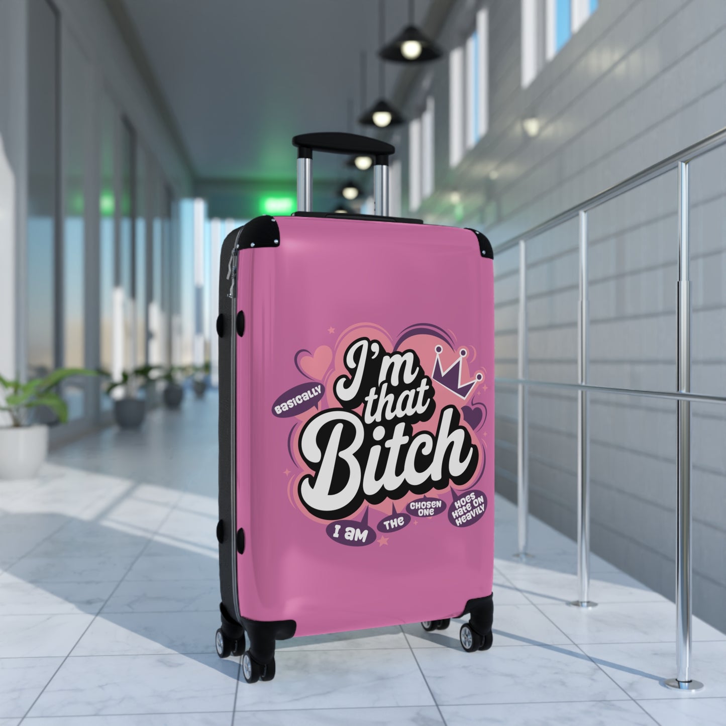 I'm That Bitch, Lightweight Luggage, Trendy Carry-On, Stylish Travel Gear, Perfect for Jet Setters, Gifts for [...]