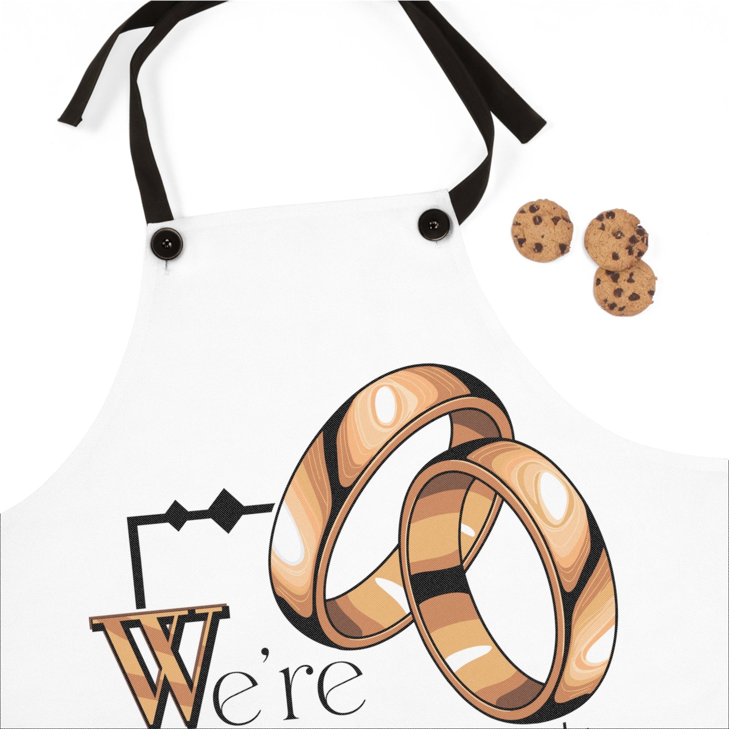 Marriage Rings Apron – W.I.F.E. We're Indefinitely For Each-Other