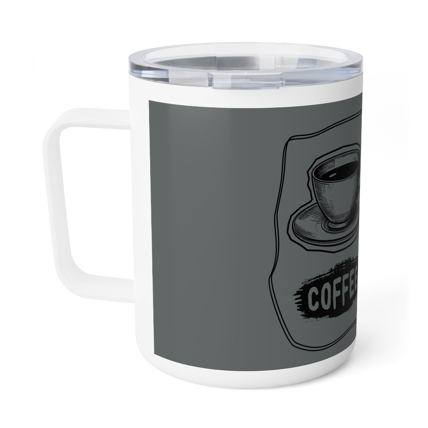 C.O.F.F.E.E. (Caffeine Offers Fuel For Everday Energy) Insulated Coffee Mug - Personalized Gift, Hot Beverage Container, Travel Mug, Coffee Lover's