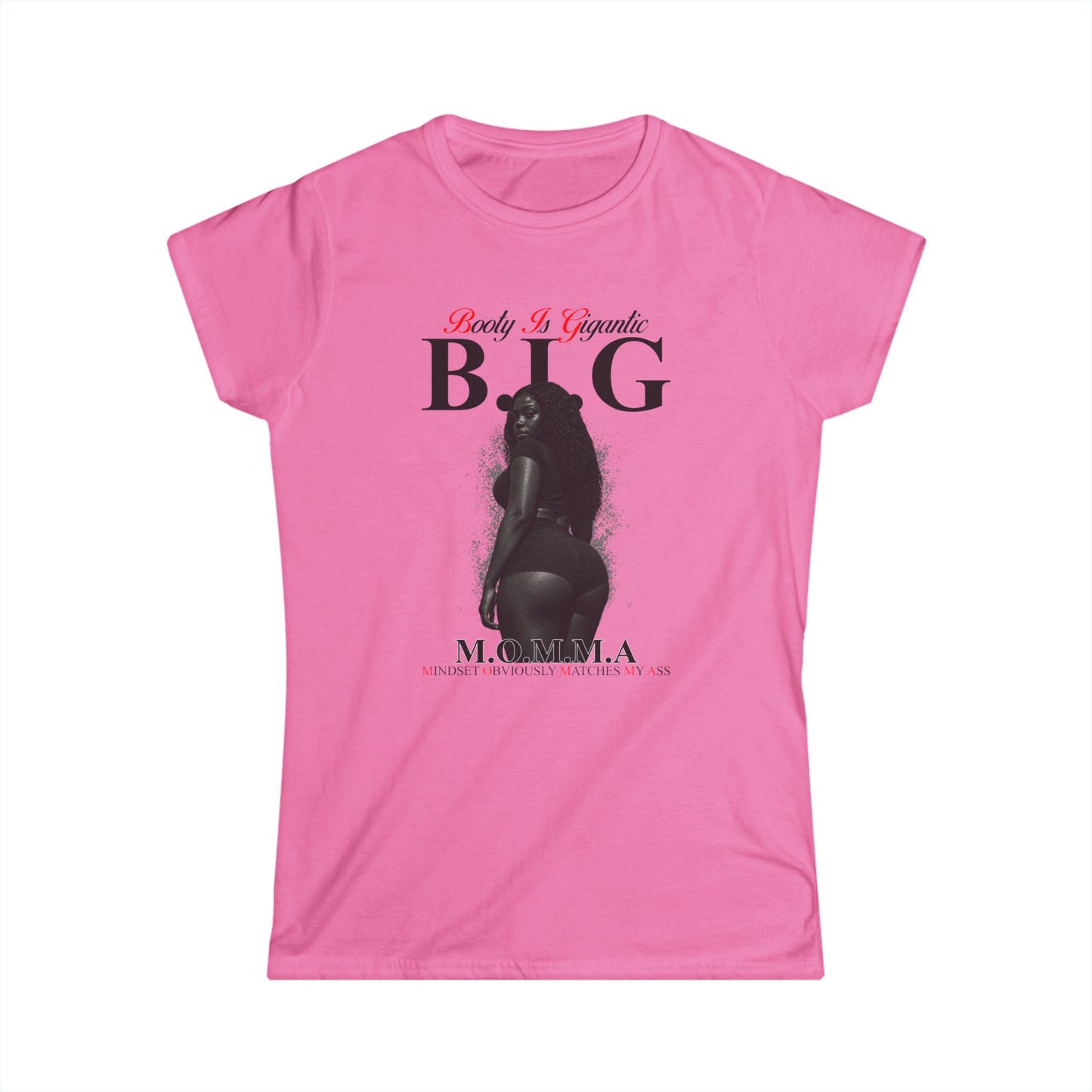 BIG Curvy Silhouette Tee — "Bold & Curvaceous" Women's Graphic Shirt