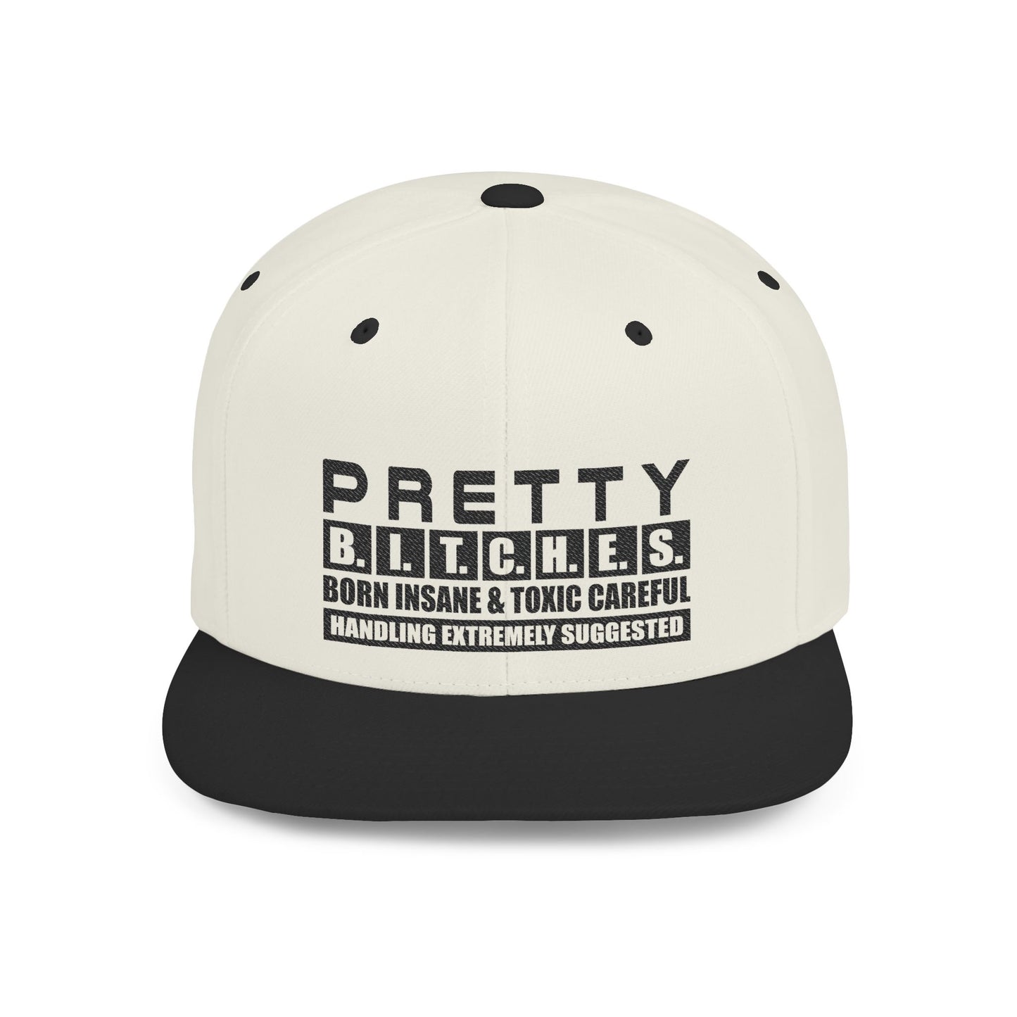 PRETTY B.I.T.C.H.E.S. Cap with Bold Text, Perfect for Everyday Wear, Great Gift for Friends, Casual Outings, Streetwear Fashion