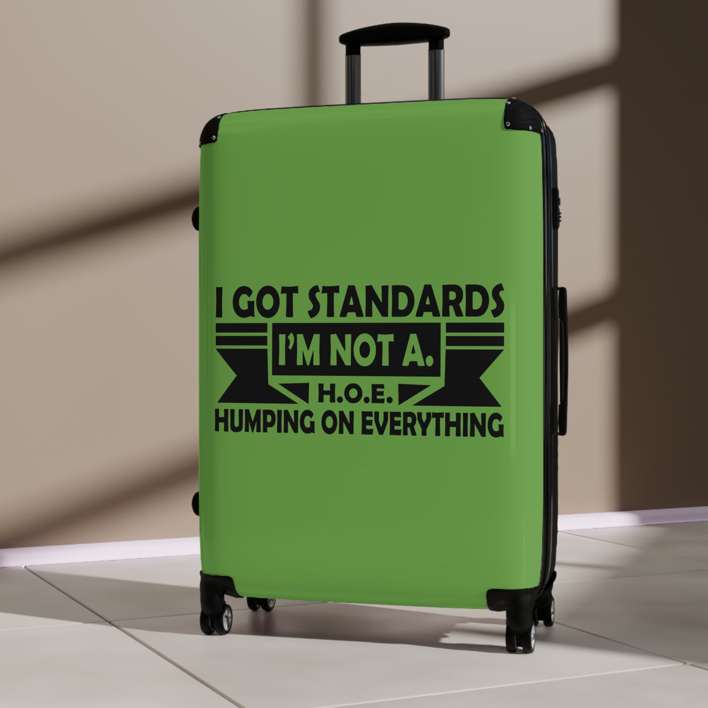 Im Not a H.O.E, Travel Luggage, Fun Travel Gift, Statement Bag, Trendy Carry-On for Adventurers