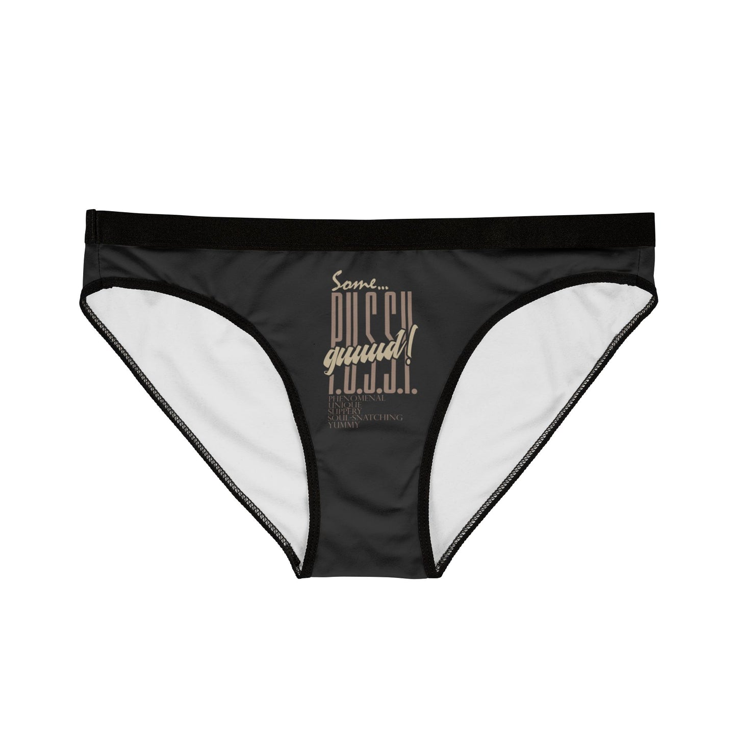 GUUD P.U.S.S.Y. Bold Women's Underwear | Comfy Cheeky Briefs | Playful Lingerie | Gift for Her | Self-Care Essential | Fun Everyday Wear