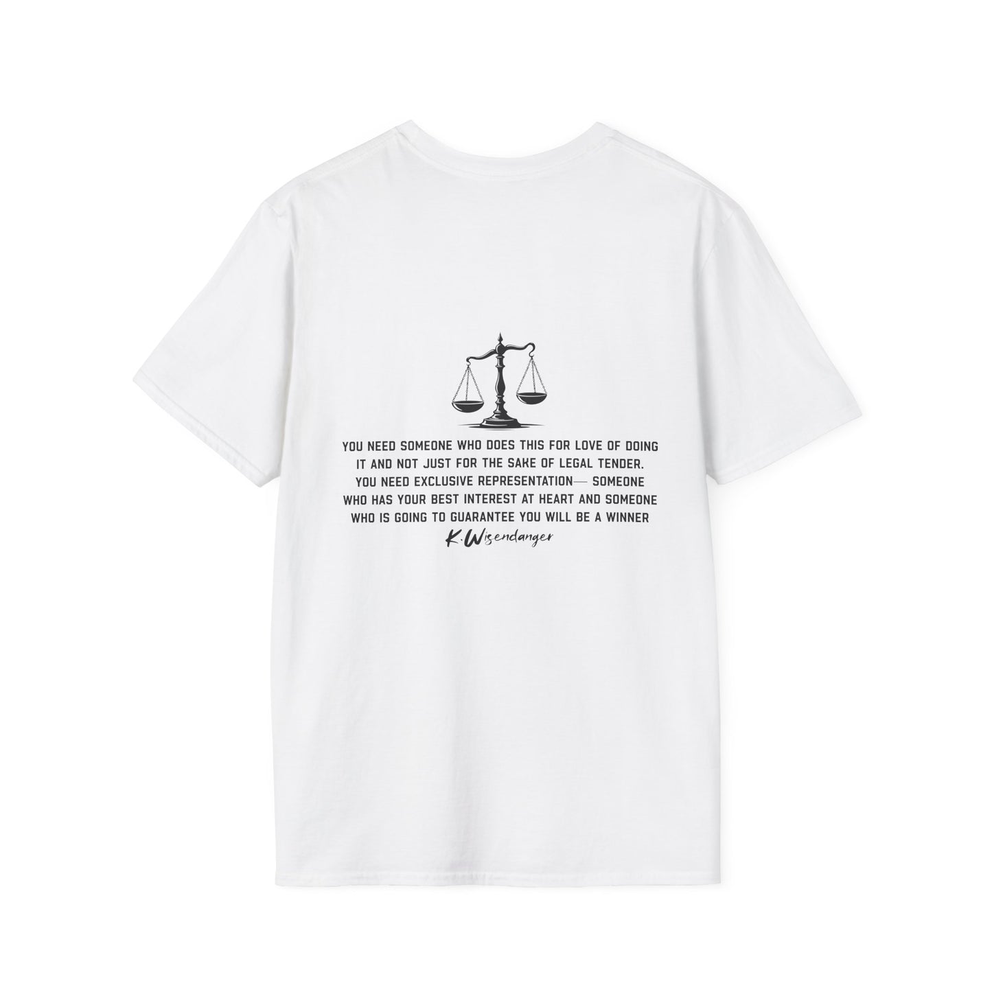 L.A.W.Y.E.R. Unisex Softstyle T-Shirt