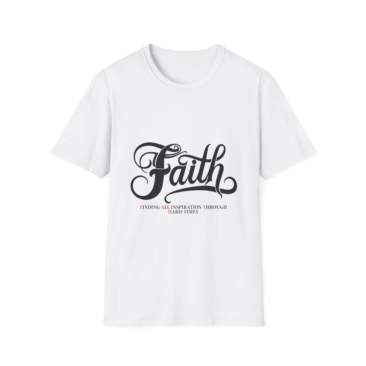 Faith Script T-Shirt — Inspirational Christian Tee
