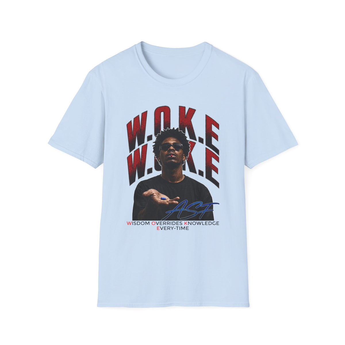 W.O.K.E. Graphic T-Shirt — Bold Social Justice Statement Tee