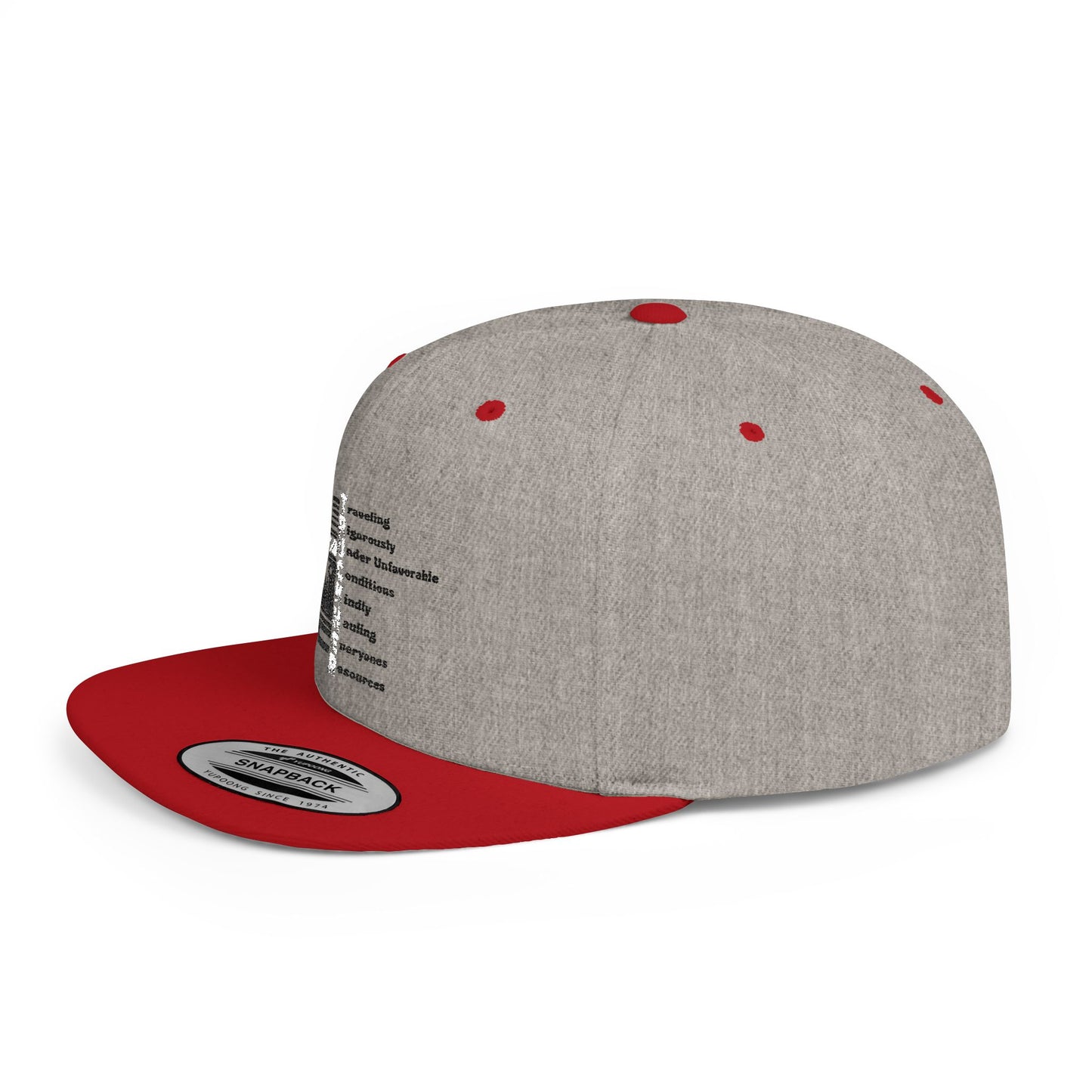 T.R.U.C.K.H.E.R. Flat Bill Snapback | Cool Hat for Outdoor Adventures, Perfect for Women, Gift for Truck Enthusiasts, Road [...]