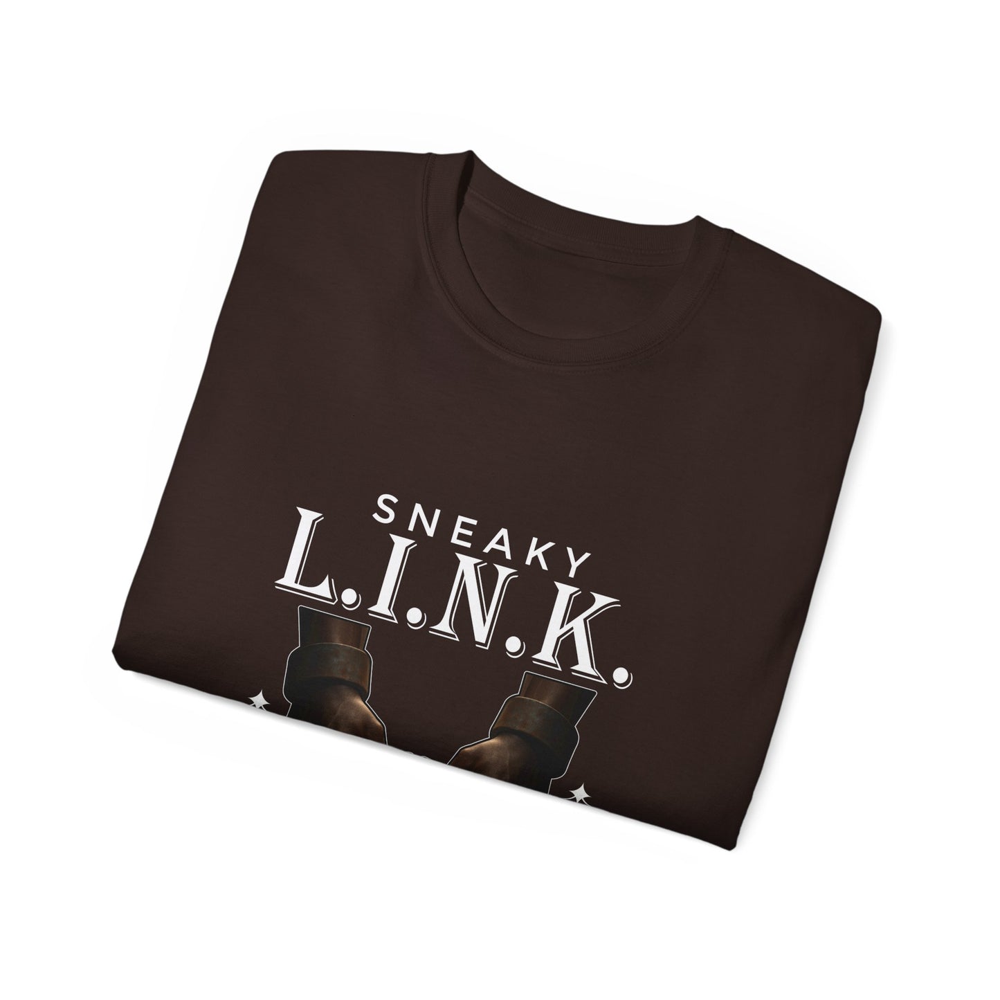 Sneaky L.I.N.K. (Low Key Intimacy No-one Knows) Unisex Ultra Cotton Tee |