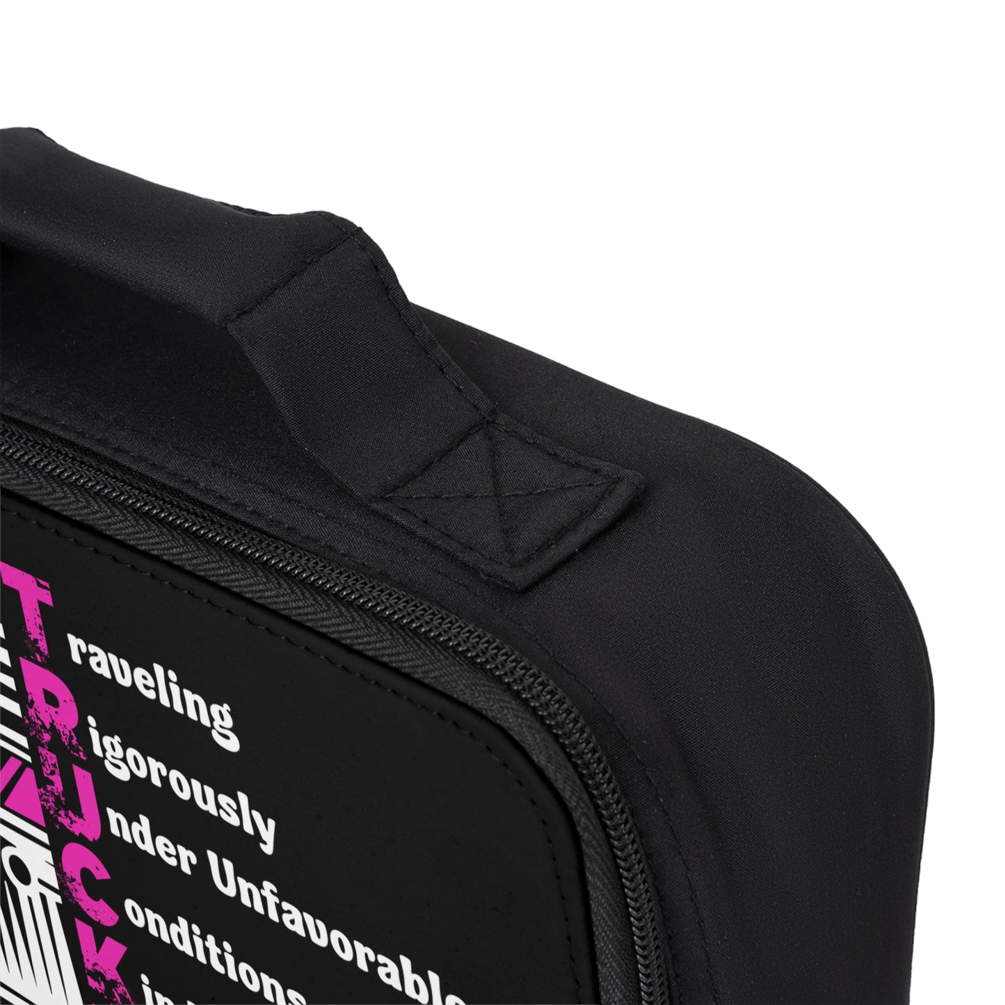 Trucker Lunch Bag – 'TRUCKER' Acronym Design (Traveling Rigorously Under Unfavorable Conditions)