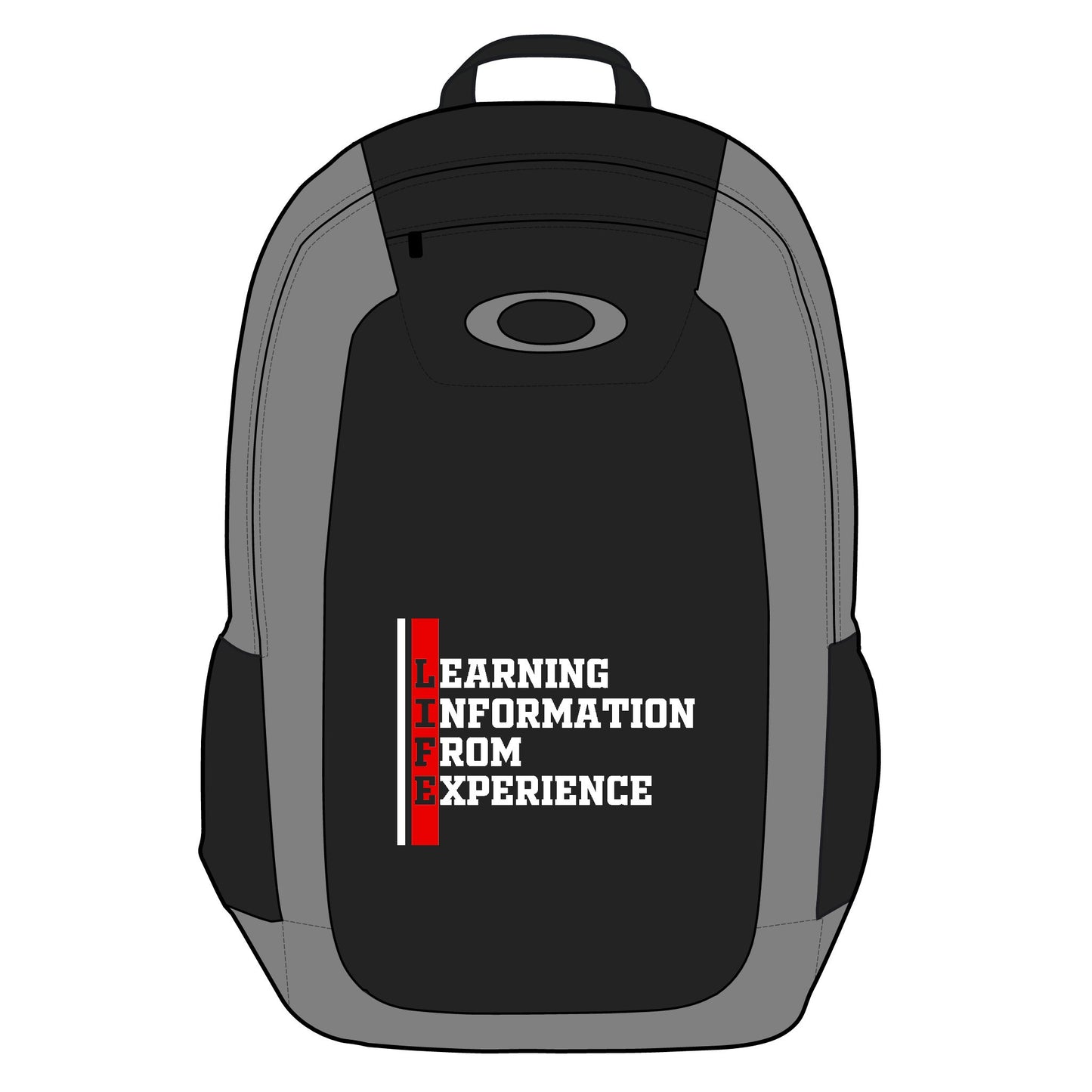 L.I.F.E. Enduro Backpack - Learning Information from Experience, Travel Pack, School Bag, Adventure Gear, Durable Laptop Carrier