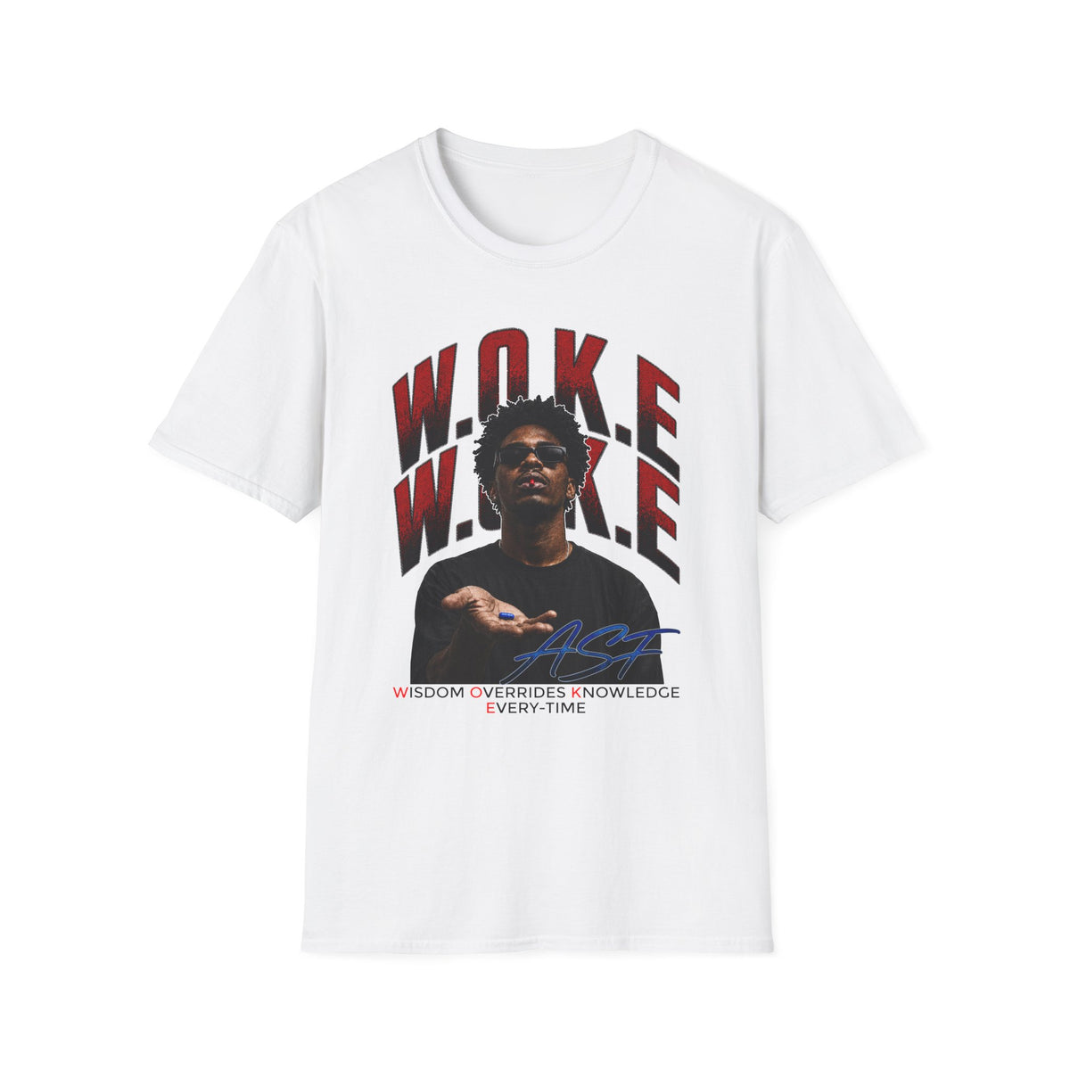 W.O.K.E. Graphic T-Shirt — Bold Social Justice Statement Tee