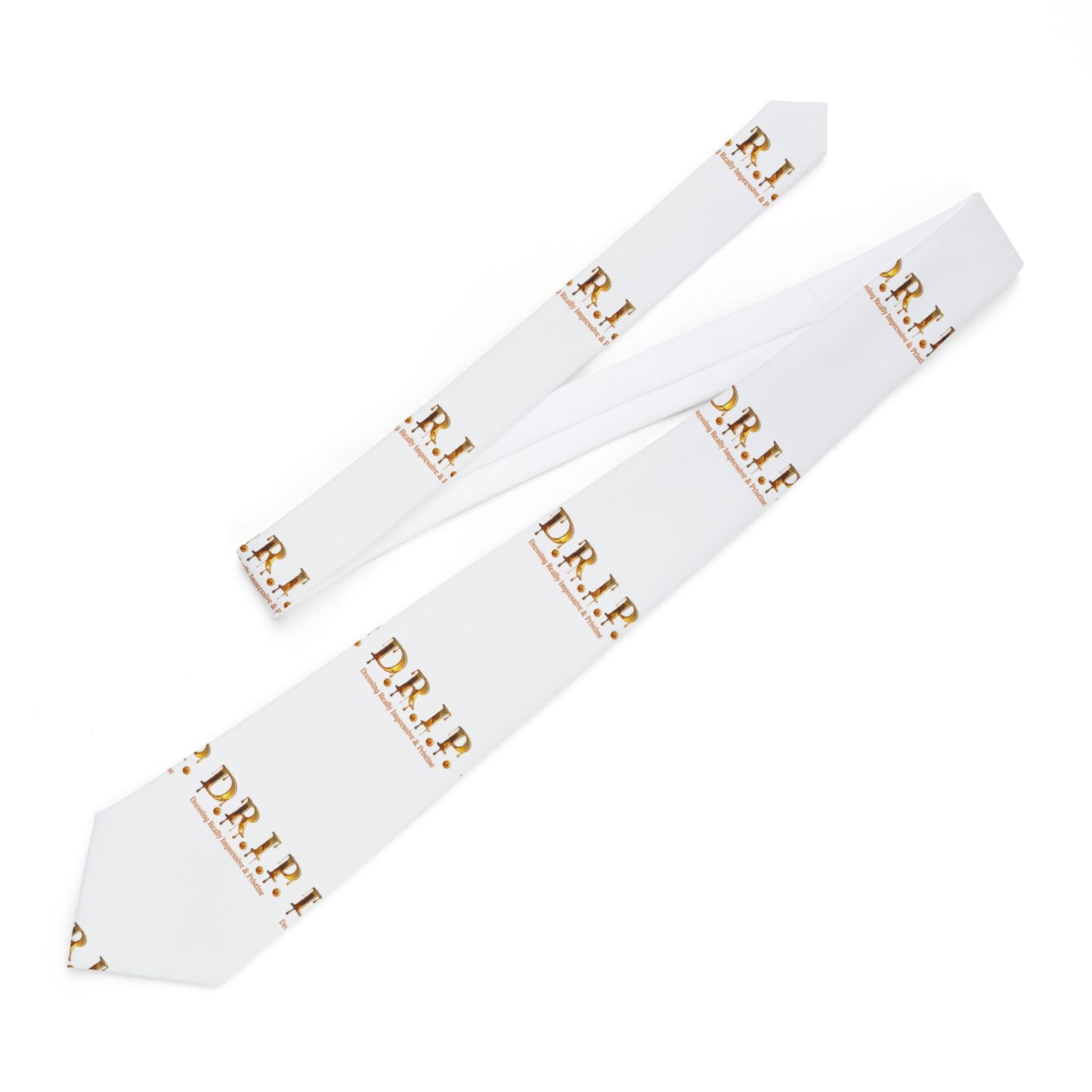 D.R.I.P. Sleek Necktie for Stylish Men, Perfect for Weddings, Business, Formal Events, Gifts for Him, Fashion Accessory