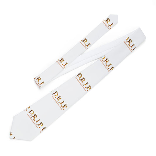 D.R.I.P. Sleek Necktie for Stylish Men, Perfect for Weddings, Business, Formal Events, Gifts for Him, Fashion Accessory