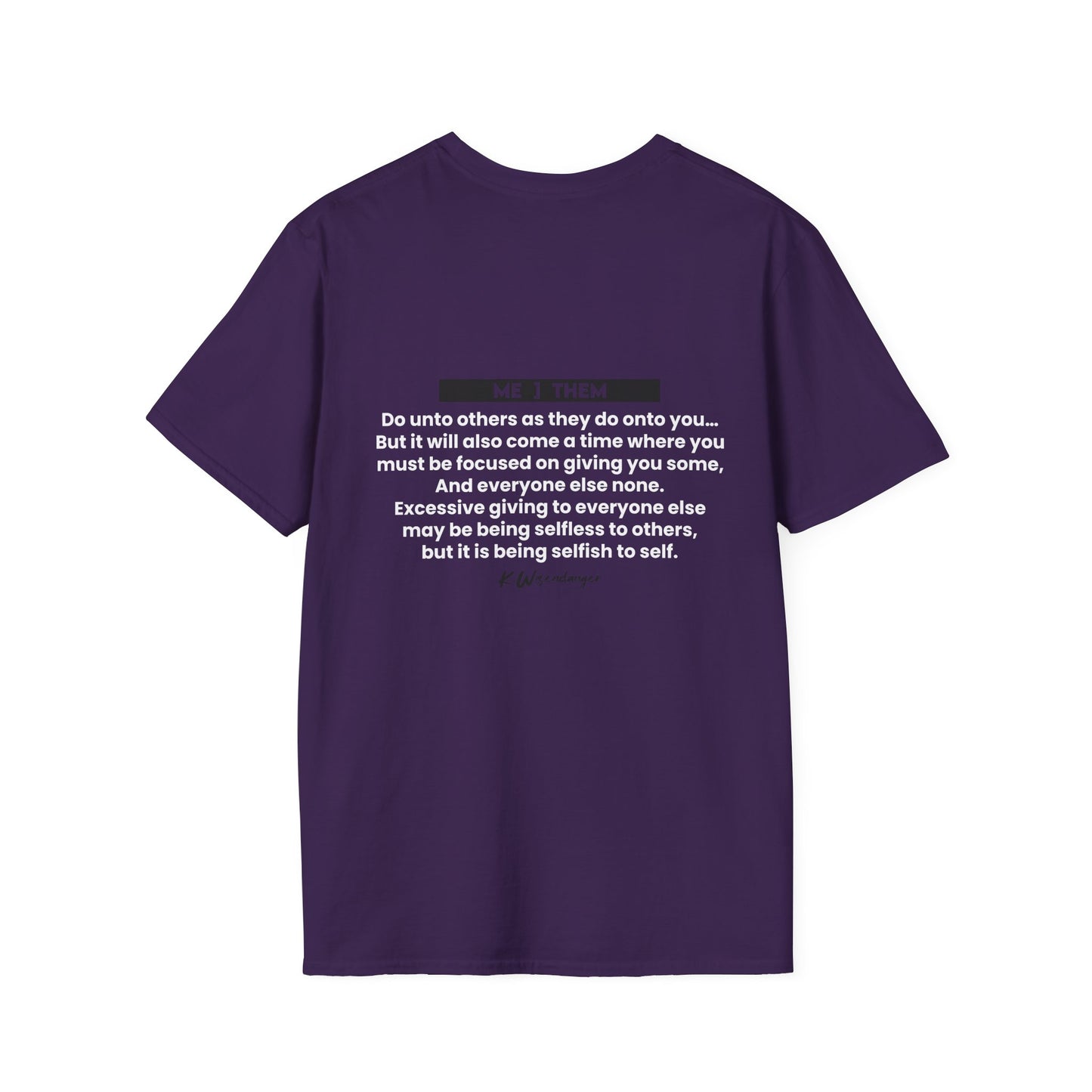 Self-Care Selfish Unisex T-Shirt - Promote Happiness & Balance