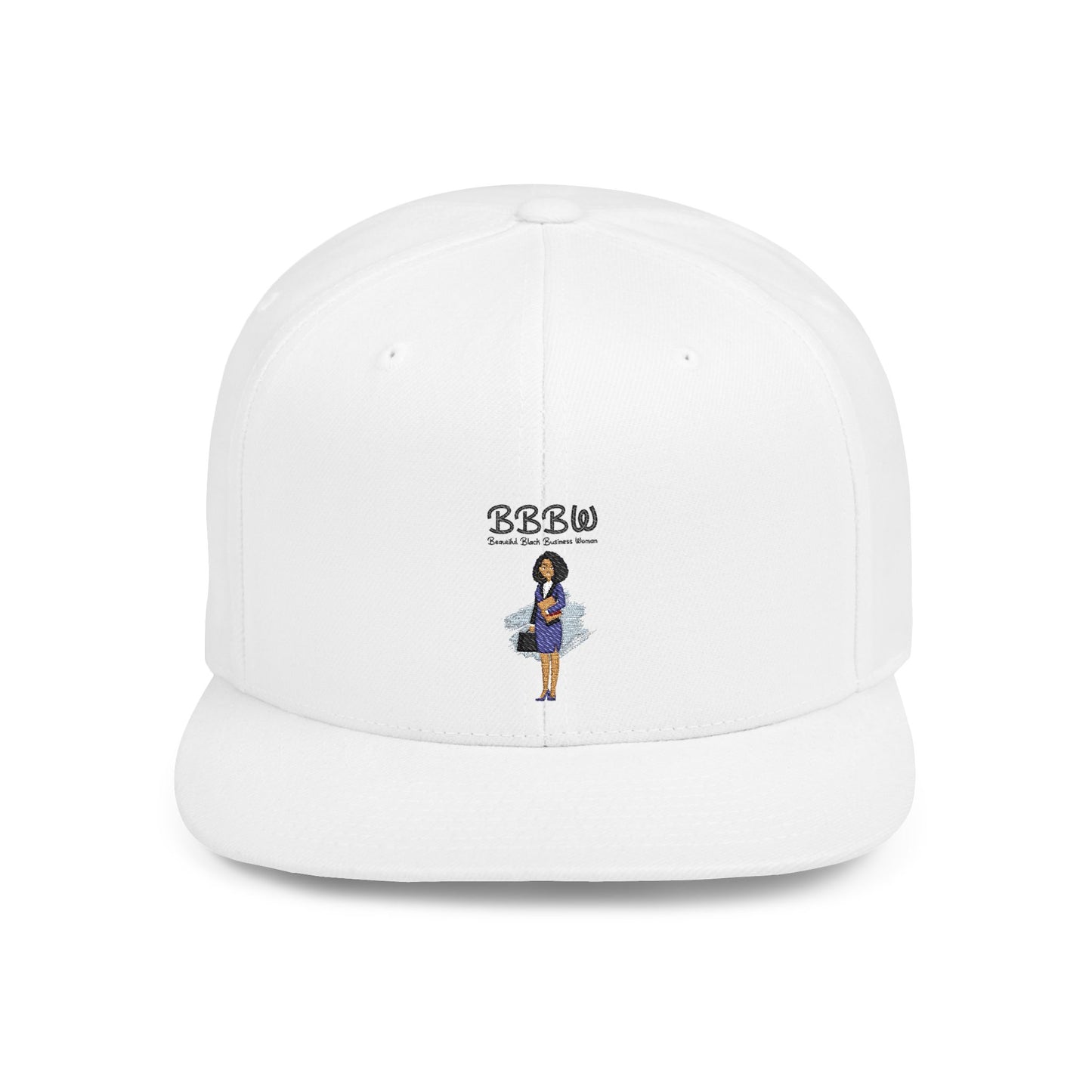 B.B.B.W. Stylish Flat Bill Snapback Hat for Trendy Fashion Lovers, Cool Gift, Casual Wear, Street Style, Summer Accessory