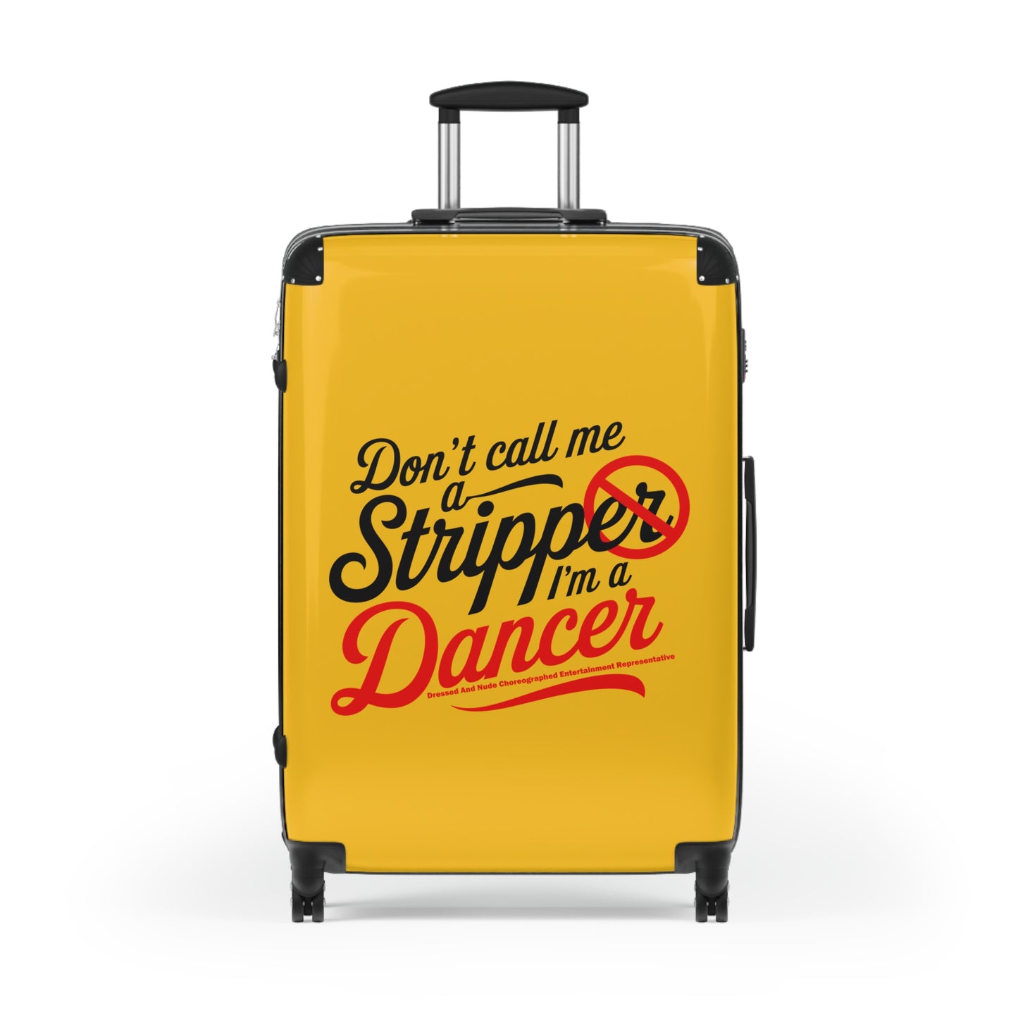 Stripper, Dancer Suitcase: Travel in Style, Bold Luggage for Adventurers, Perfect for Gifts, Dance Lovers, and Special Occasions