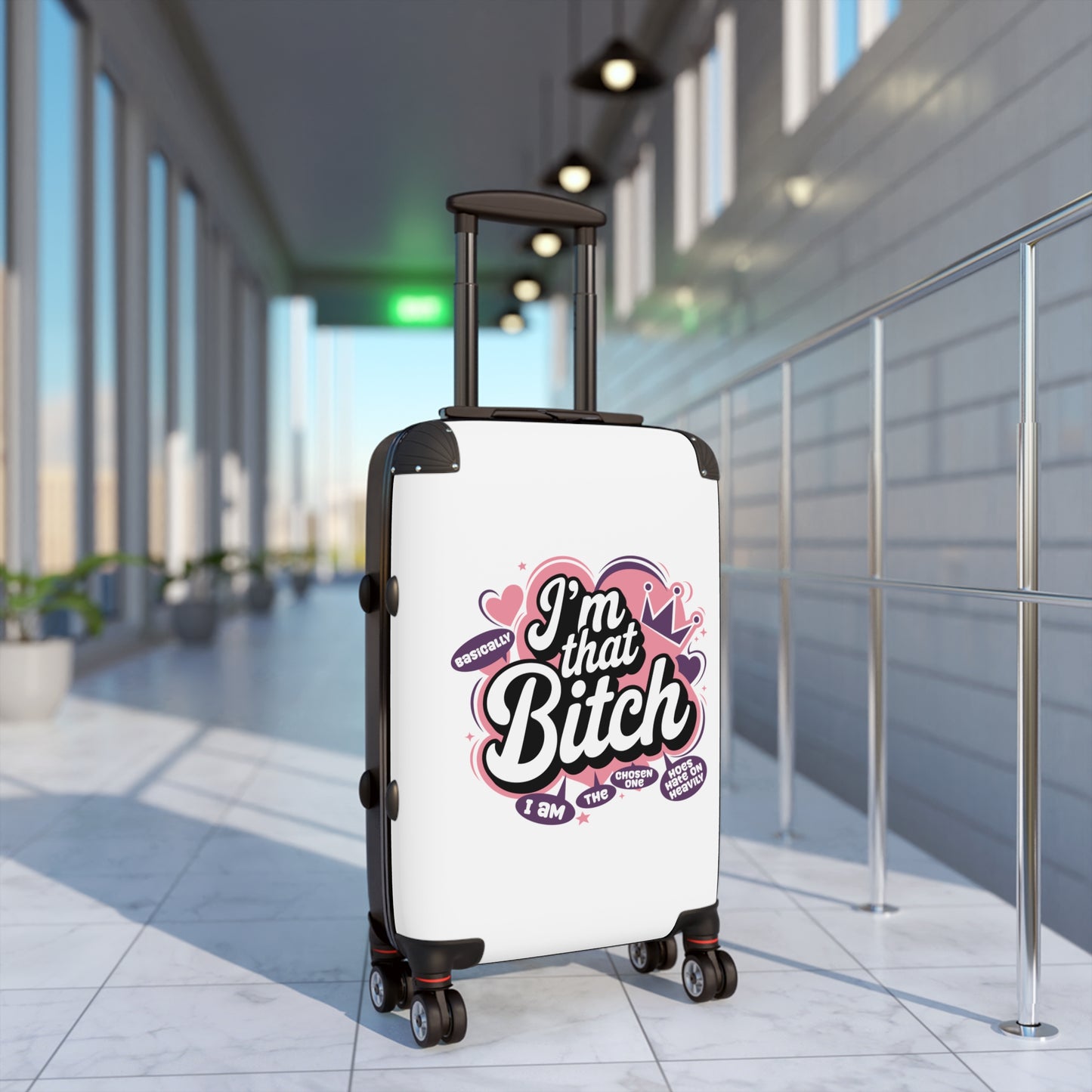 I'm That Bitch, Lightweight Luggage, Trendy Carry-On, Stylish Travel Gear, Perfect for Jet Setters, Gifts for [...]