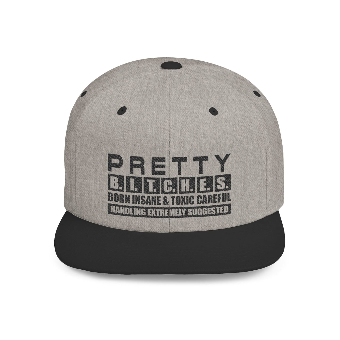 PRETTY B.I.T.C.H.E.S. Cap with Bold Text, Perfect for Everyday Wear, Great Gift for Friends, Casual Outings, Streetwear Fashion