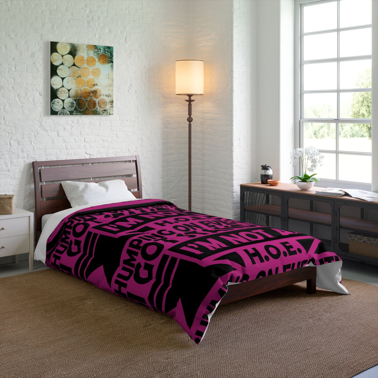 Bold Statement Comforter - Perfect for Bedroom Decor, Gifts for Teens, College Students, Unique Home Accents, Valentine's Day, [...]