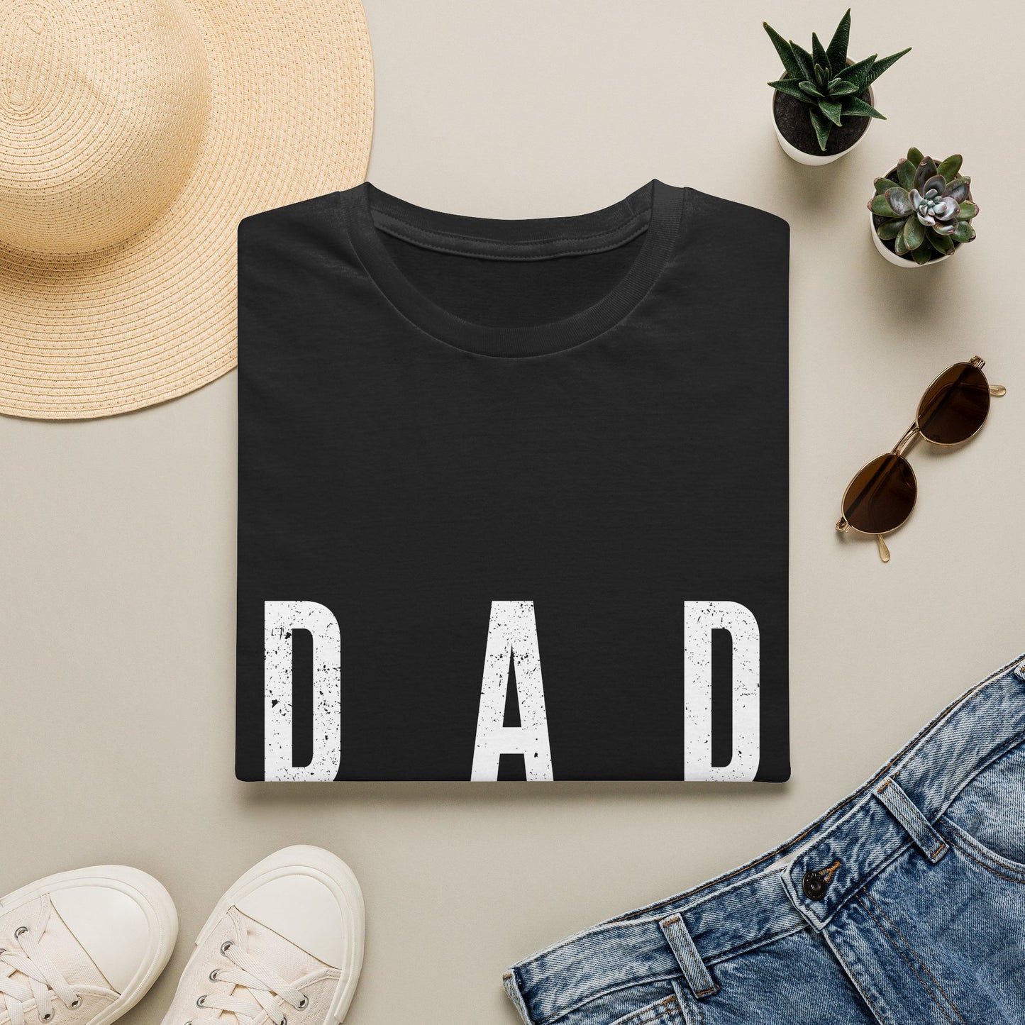 D.A.D. — Does All Duties Classic Minimal Tee for Everyday Wear