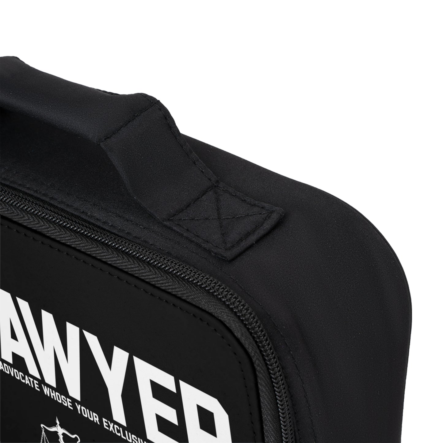 Lawyer Lunch Bag – Legal Advocate Scales Insulated Lunchbox (Gift for Attorneys)