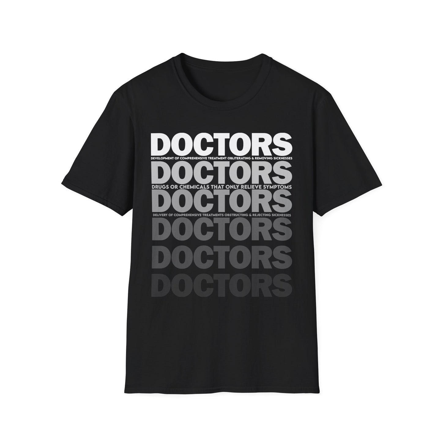 D.O.C.T.O.R.S. Unisex Softstyle T-Shirt - Medical Sly Tee for Healthcare Professionals