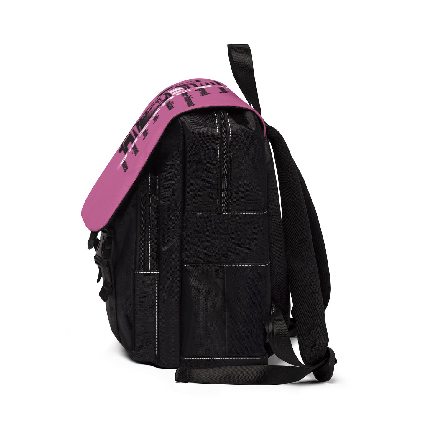 T.R.U.C.K.H.E.R. Casual Shoulder Backpack with Truck Design, Perfect for Truck Lovers