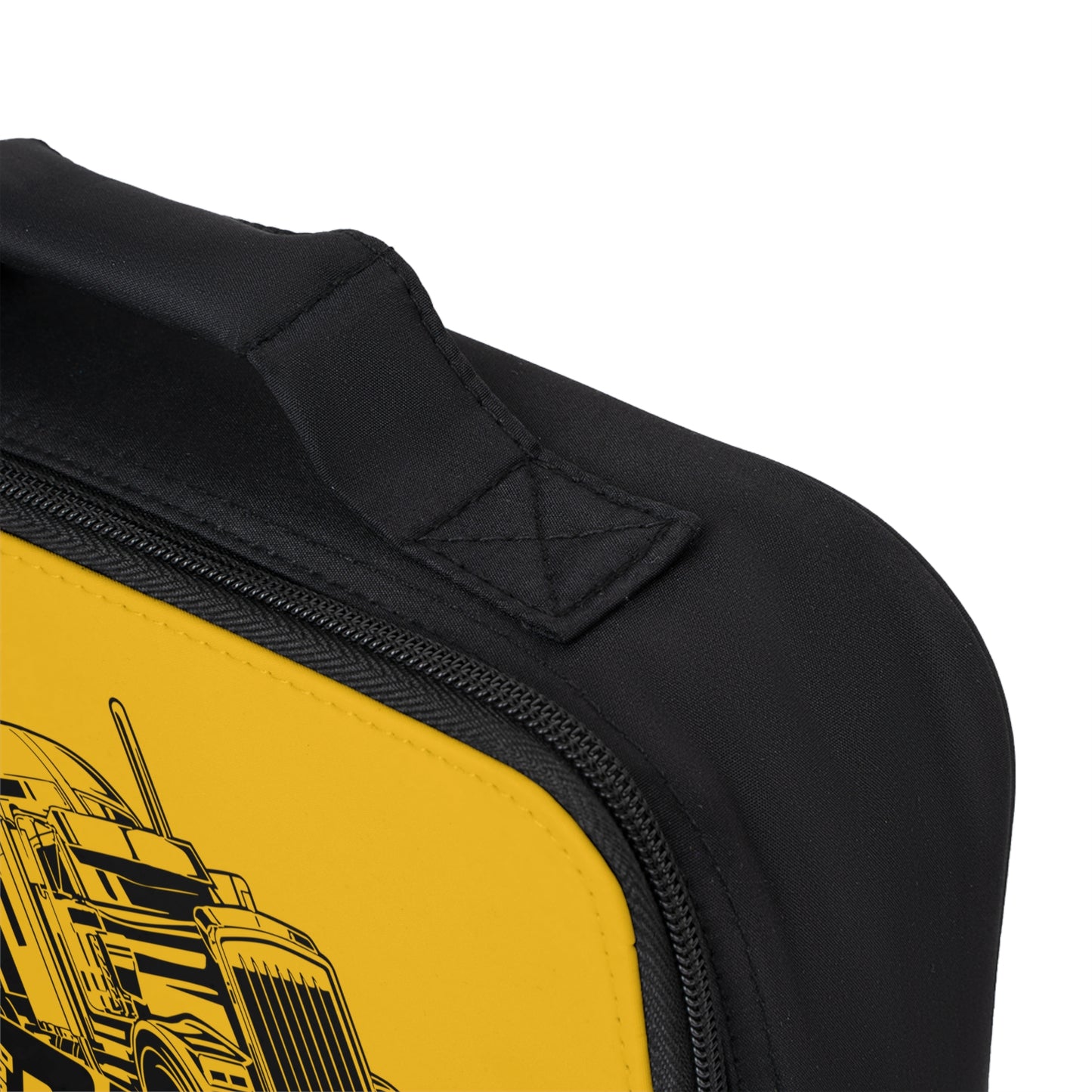 Driver Lunch Bag – Yellow Truck Graphic Insulated Tote