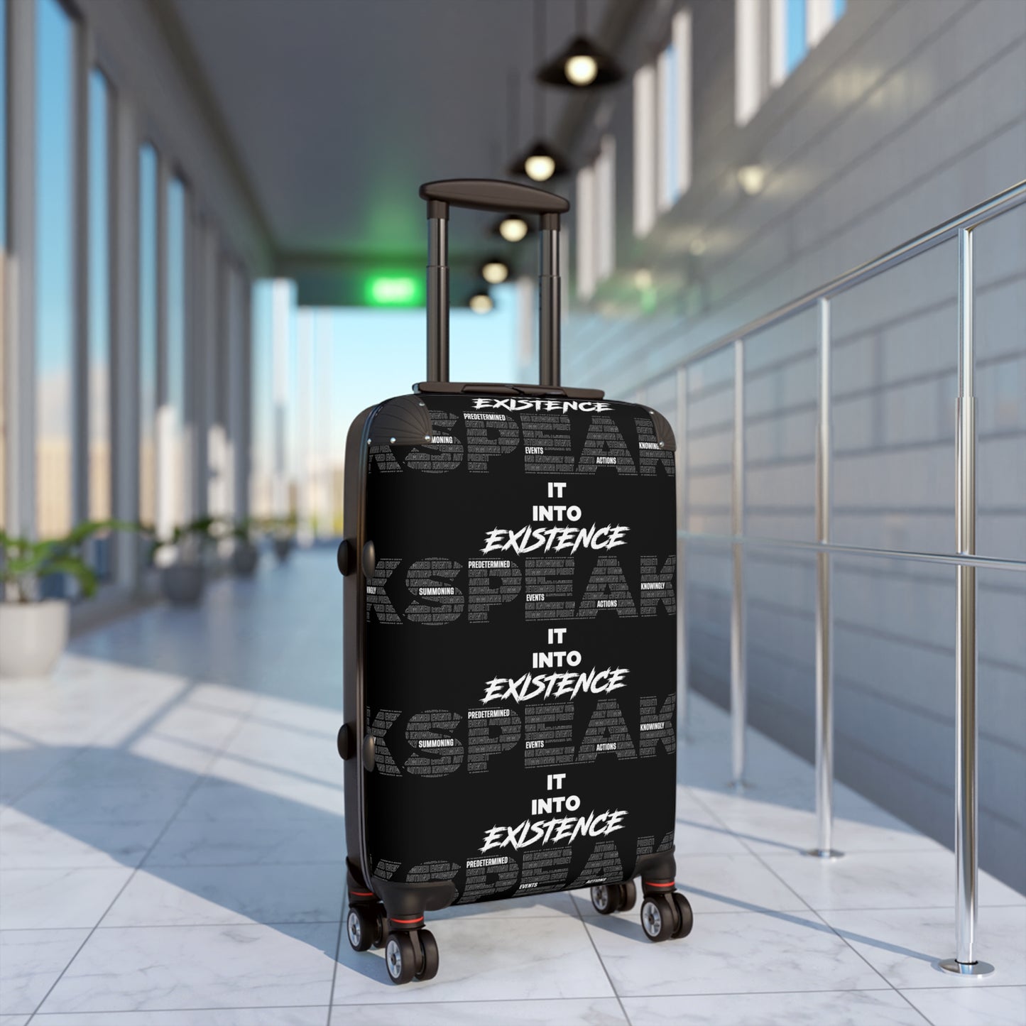 S.P.E.A.K. It Into Existence Suitcase