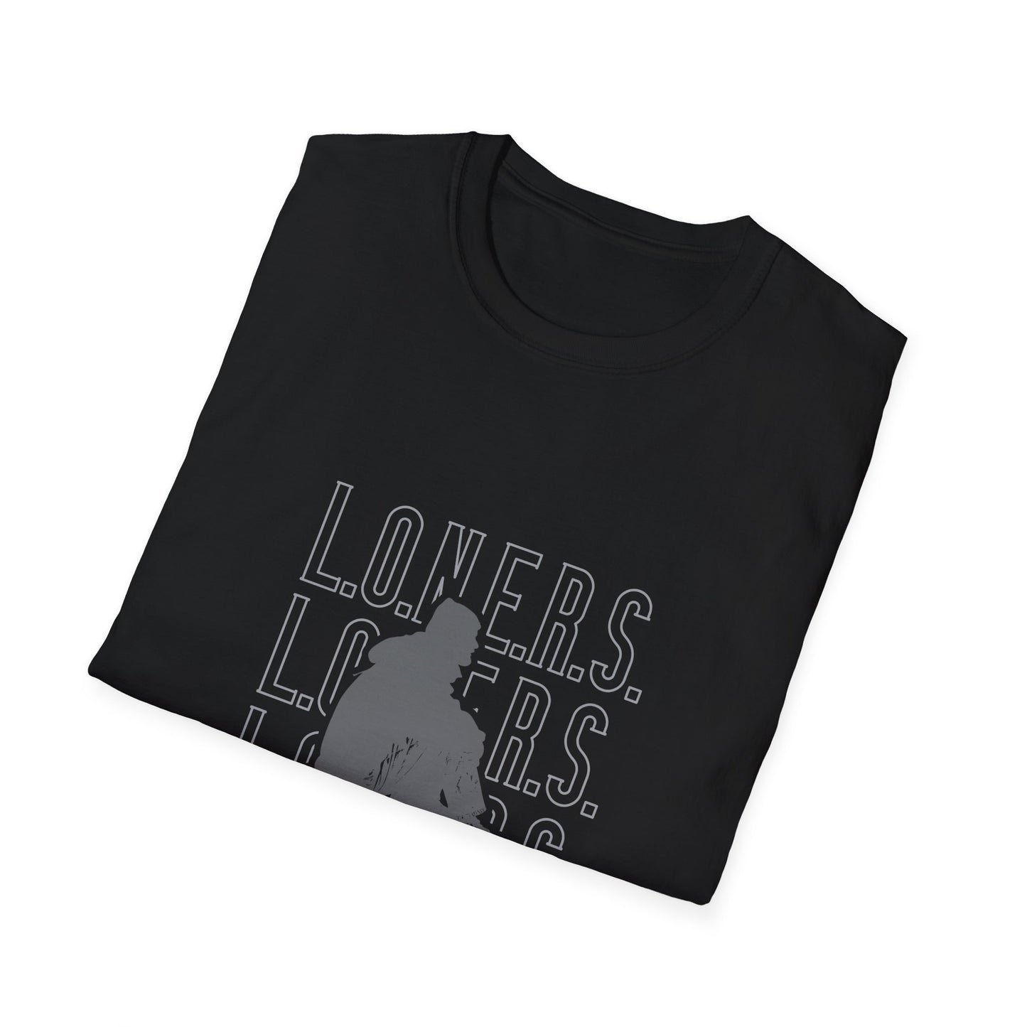 L.O.N.E.R.S. Unisex Softstyle T-Shirt | Casual Wear, Gift for Introverts, Comfortable Tee for Relaxing, Statement Shirt