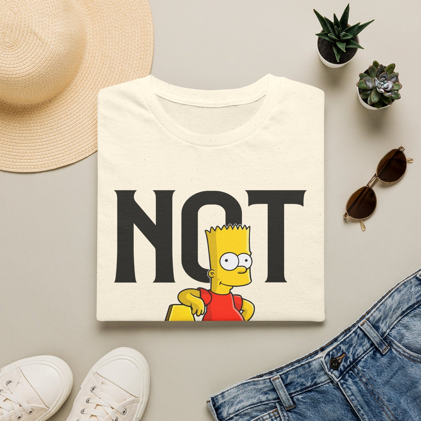 Not A S.I.M.P. T-Shirt — Funny Bart Simpson Graphic Tee
