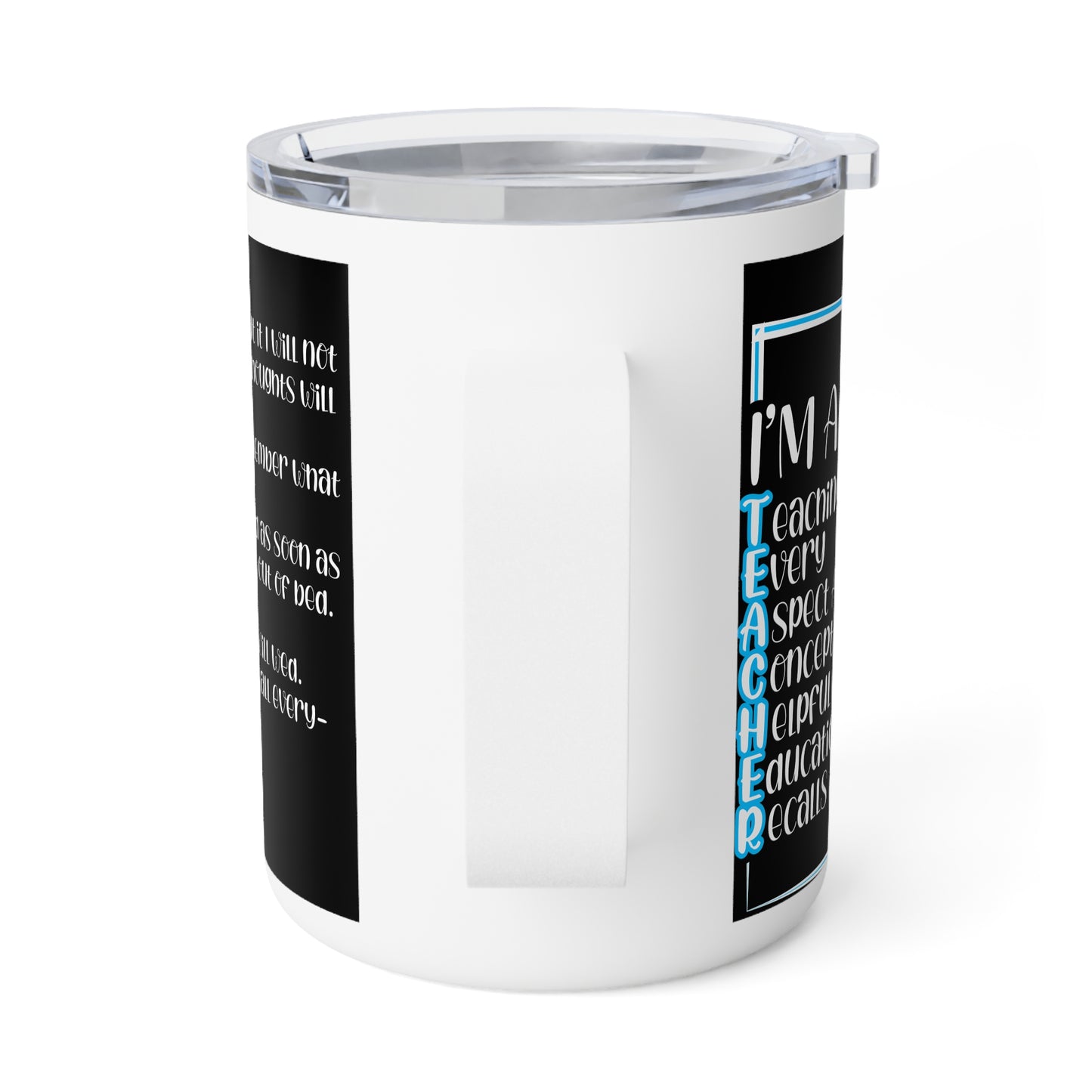 T.E.A.C.H.E.R. Inspirational Teacher Coffee Mug, Cute Teacher Gift, Home Office Mug, Motivational Drinkware