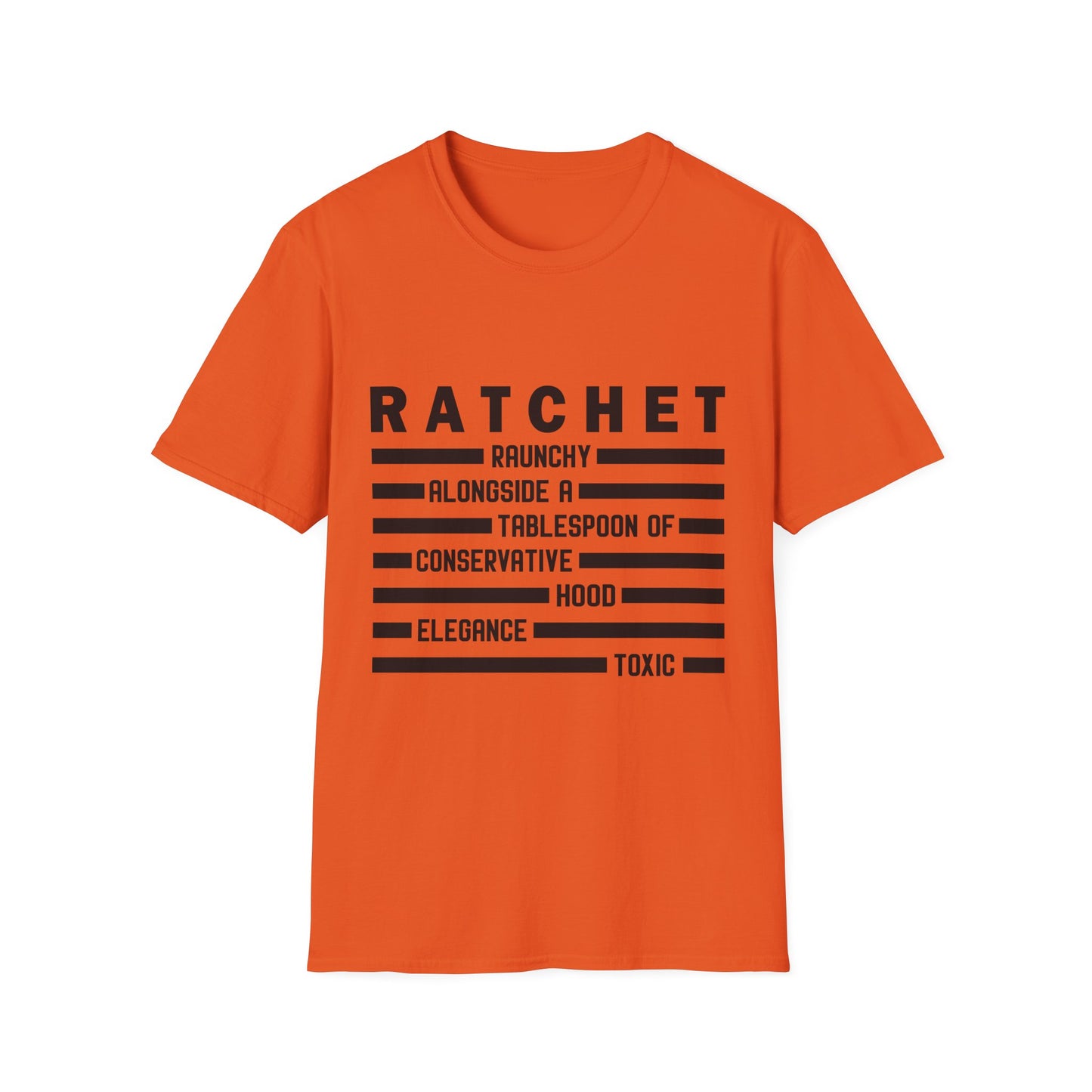 R.A.T.C.H.E.T. Unisex Softstyle T-Shirt - Fun Graphic Tee for Casual Wear