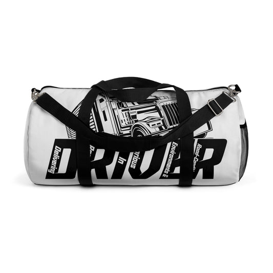 D.R.I.V.E.R. Duffel Bag | Travel Gym Bag, Sports Bag, Workout Tote, Truck Driver Gift, Personalized Luggage