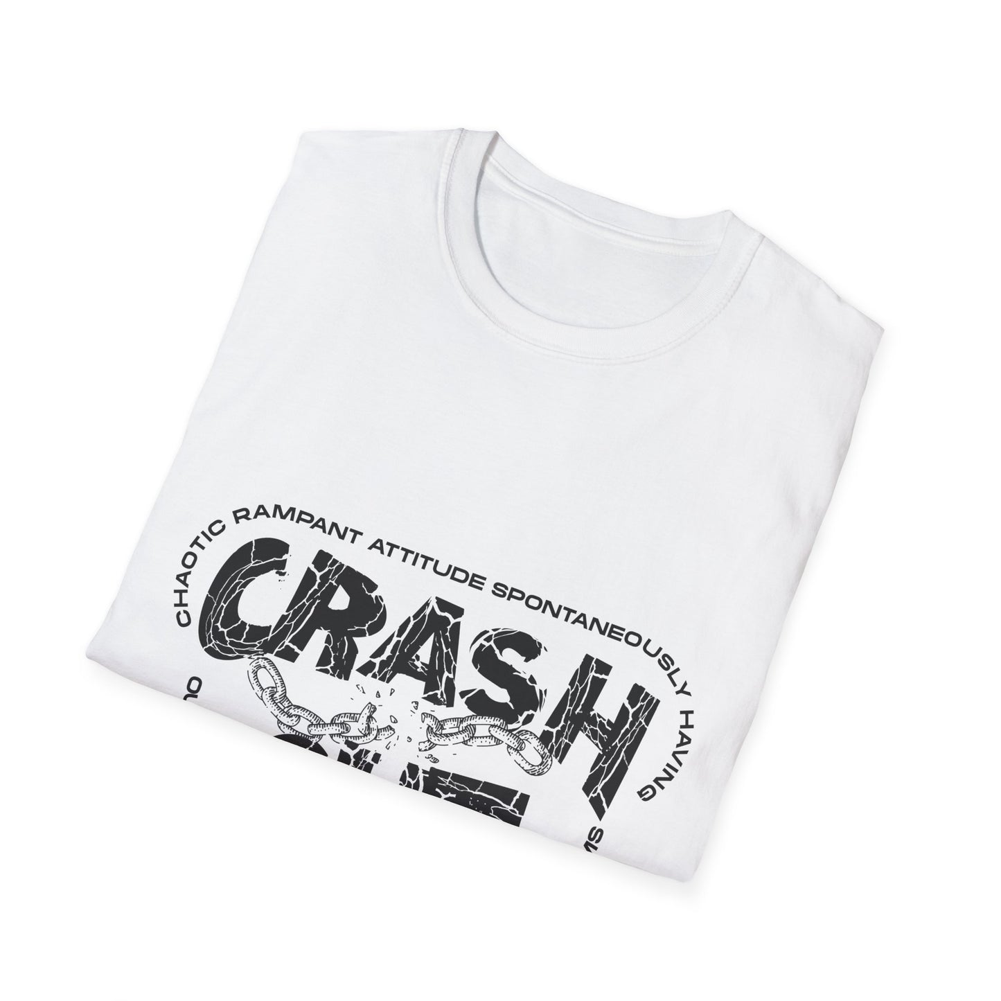 C.R.A.S.H. O.U.T. Unisex T-Shirt - Relaxed Style for Casual Days, Perfect for Everyday Wear, Gift Idea for Friends, Great for Lounging, Summer [...]